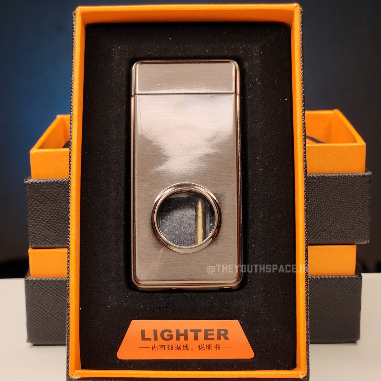 Voice Activation Automatic Electric Lighter (Metallic)