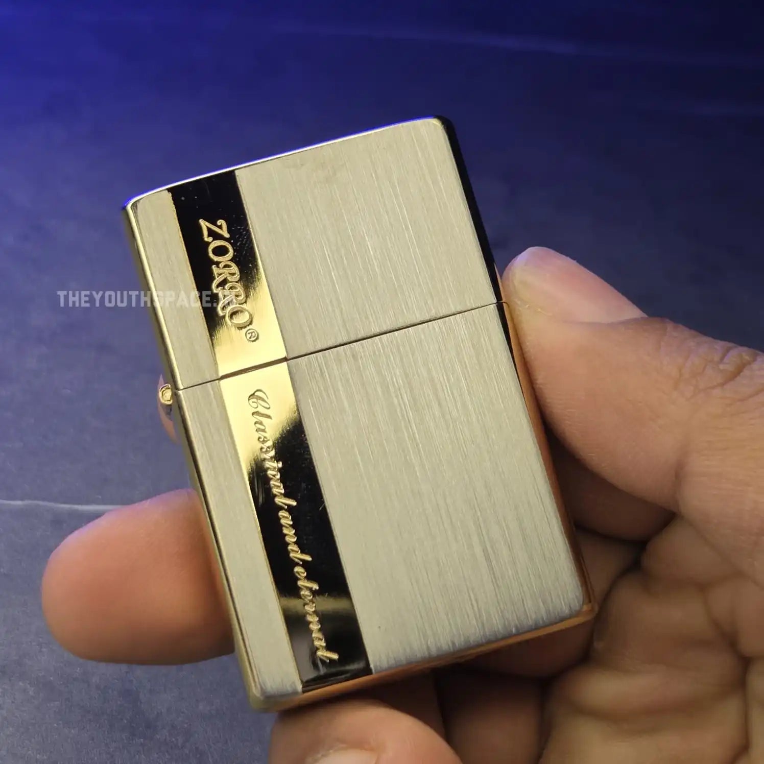 ZORRO ULTIMATE JUSTICE BRASS CLASSIC AND ETARNAL LIGHTER 23HK