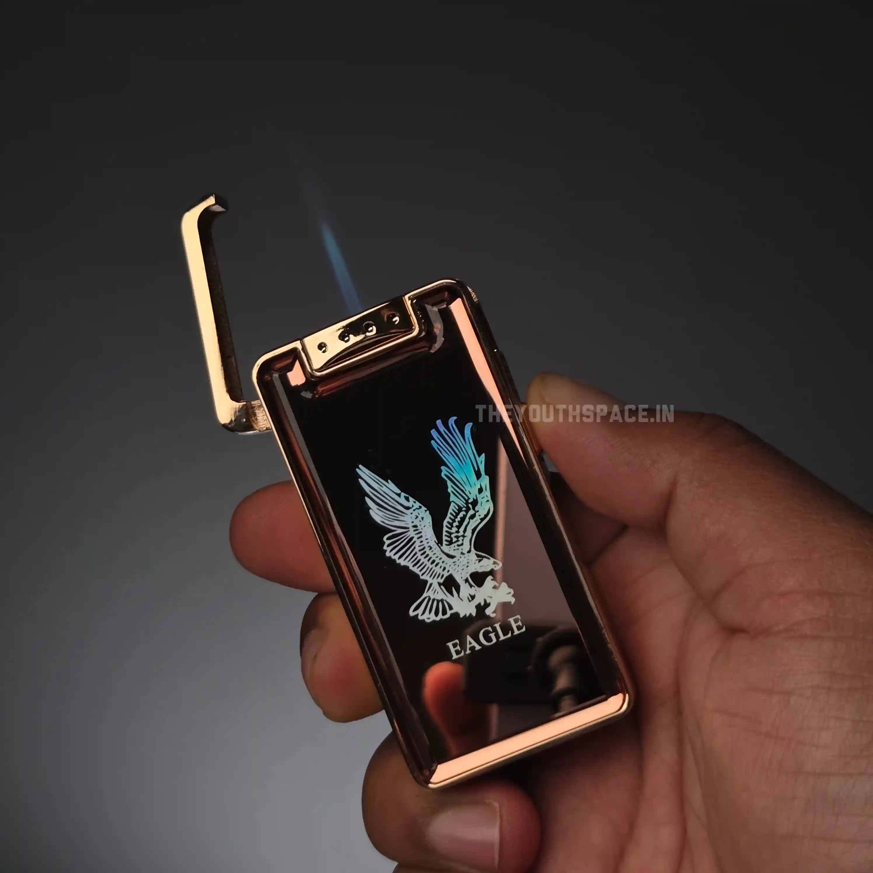 Holographic Prism Beast Jet Lighter