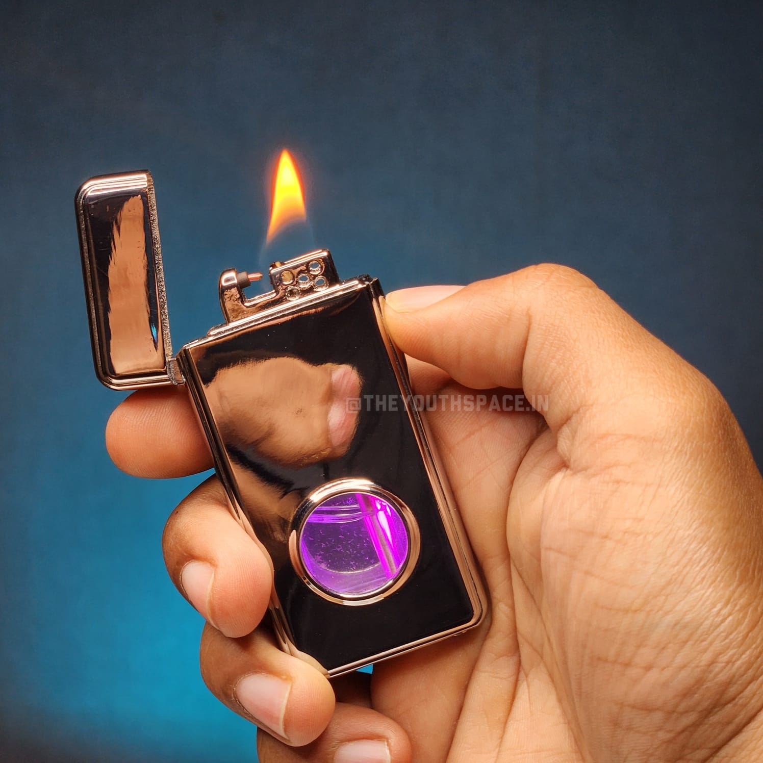 Voice Activation Automatic Electric Lighter (Metallic)