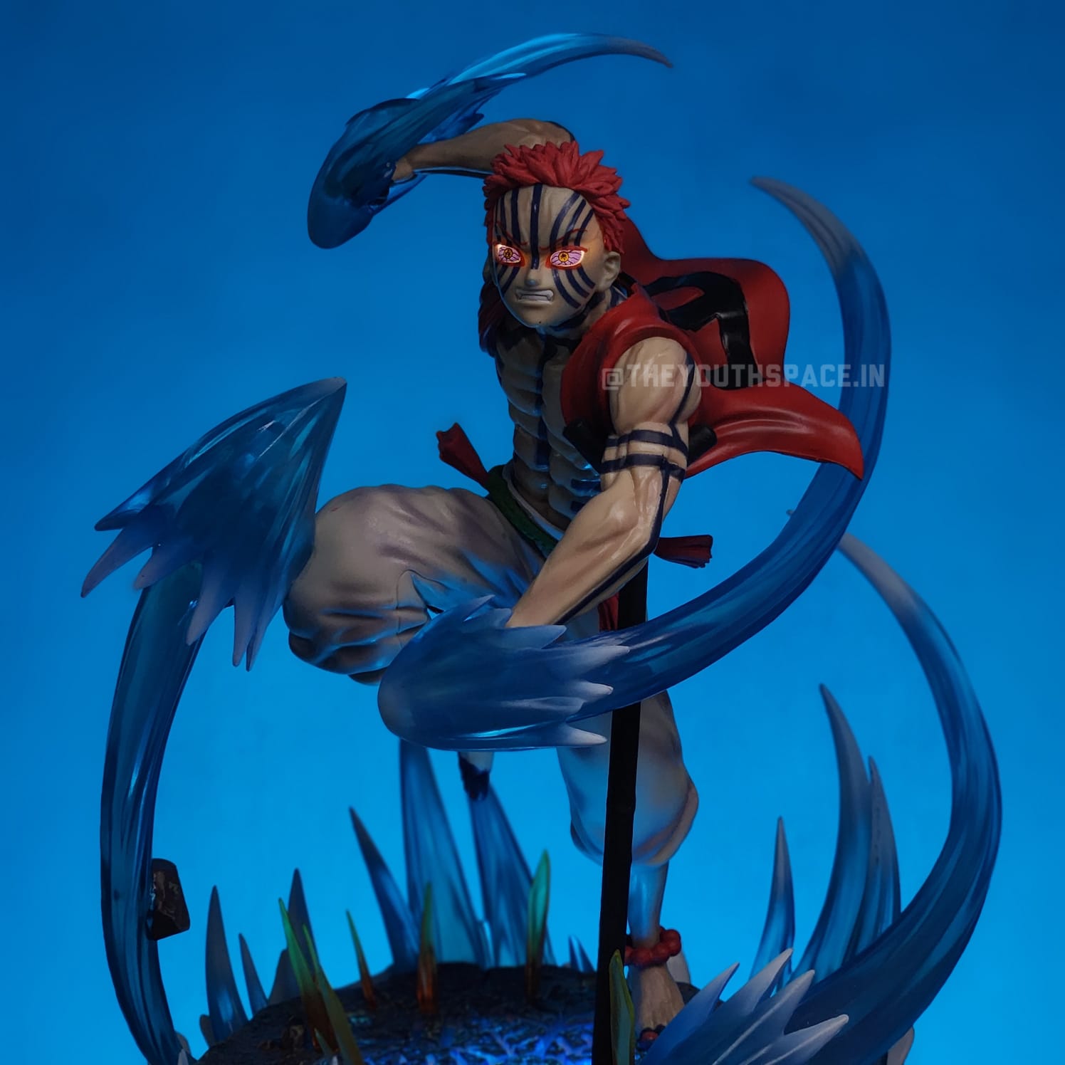 Akaza Action Figure with Lights - Demon Slayer