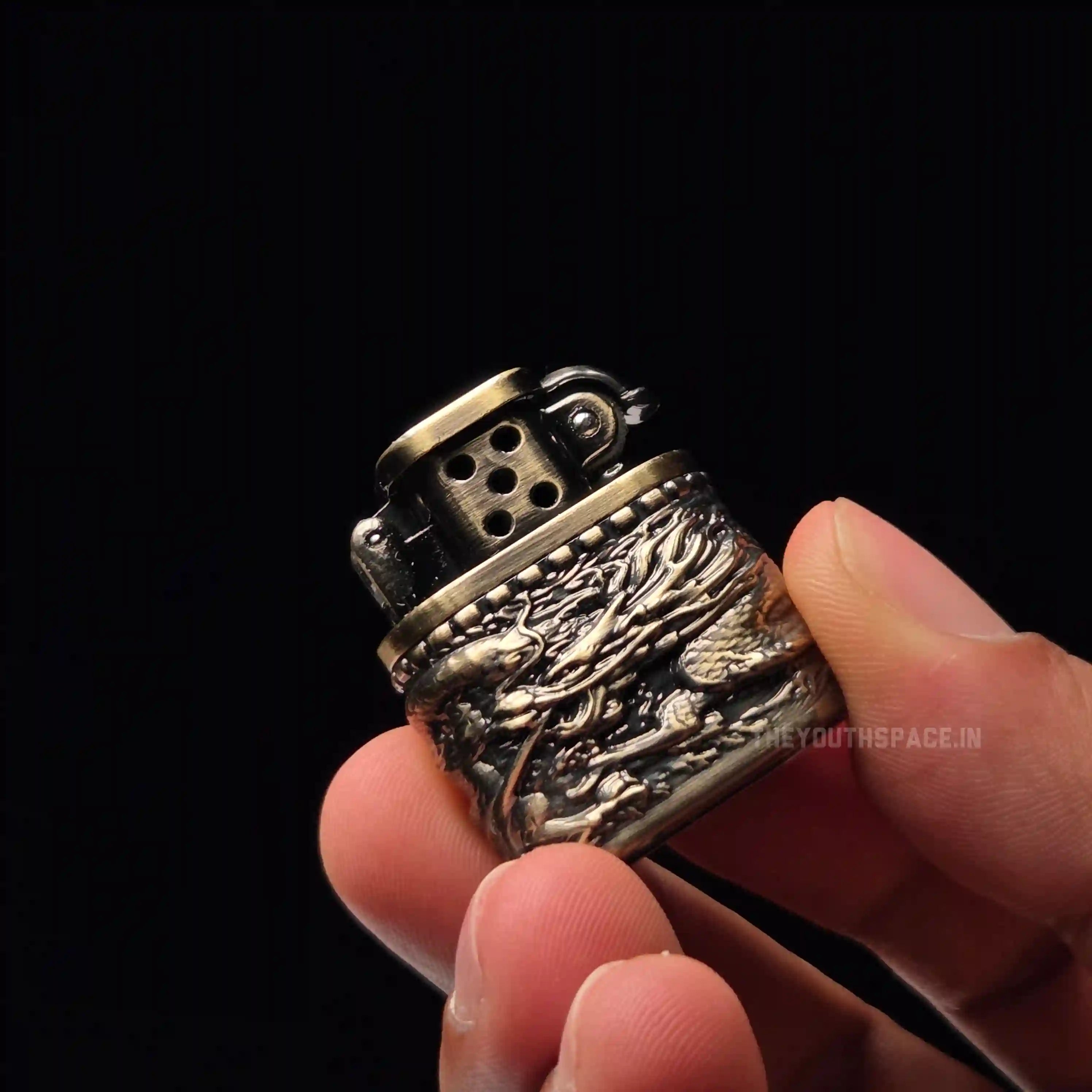 Mini Dragon Engraved Lighter