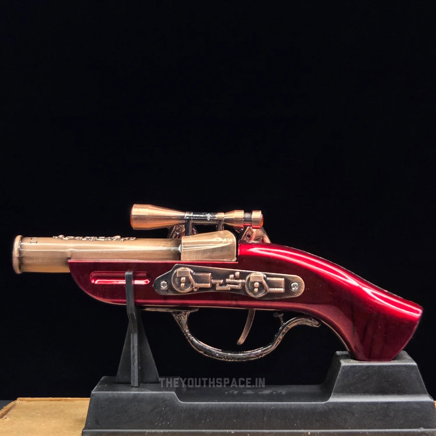 Vintage Flintlock Pistol Style Luxury Lighter – Collectible Showpiece