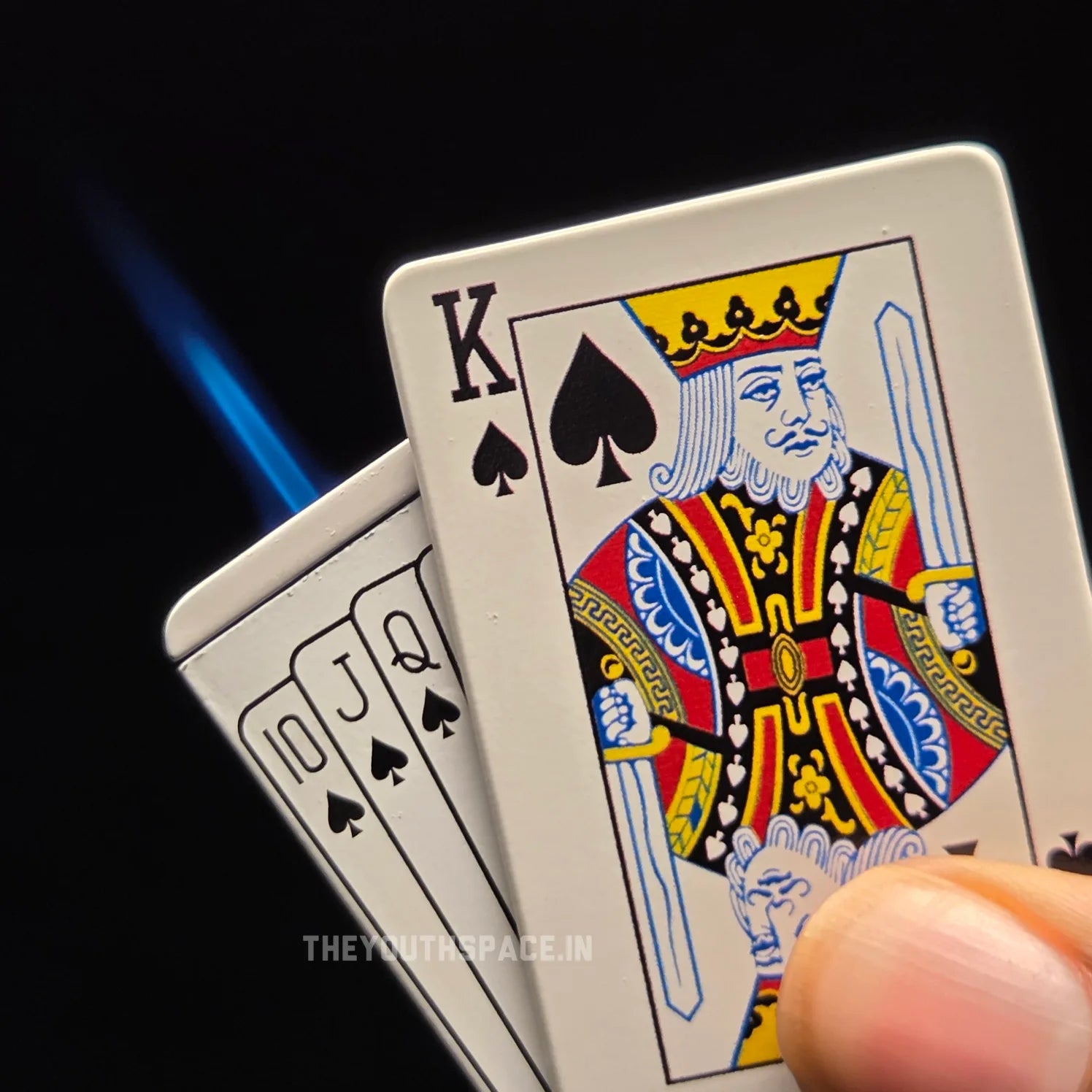 King of Spade Card Jet Lighter