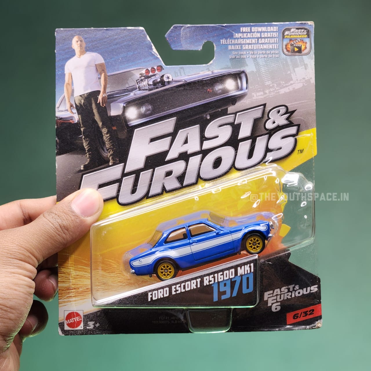 Mattel Fast and Furious Ford Escort RS1600 MK1 1970 (Imported)
