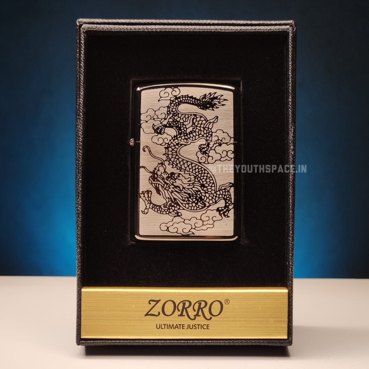 ZORRO ULTIMATE JUSTICE BRASS DRAGON LIGHTER 2025