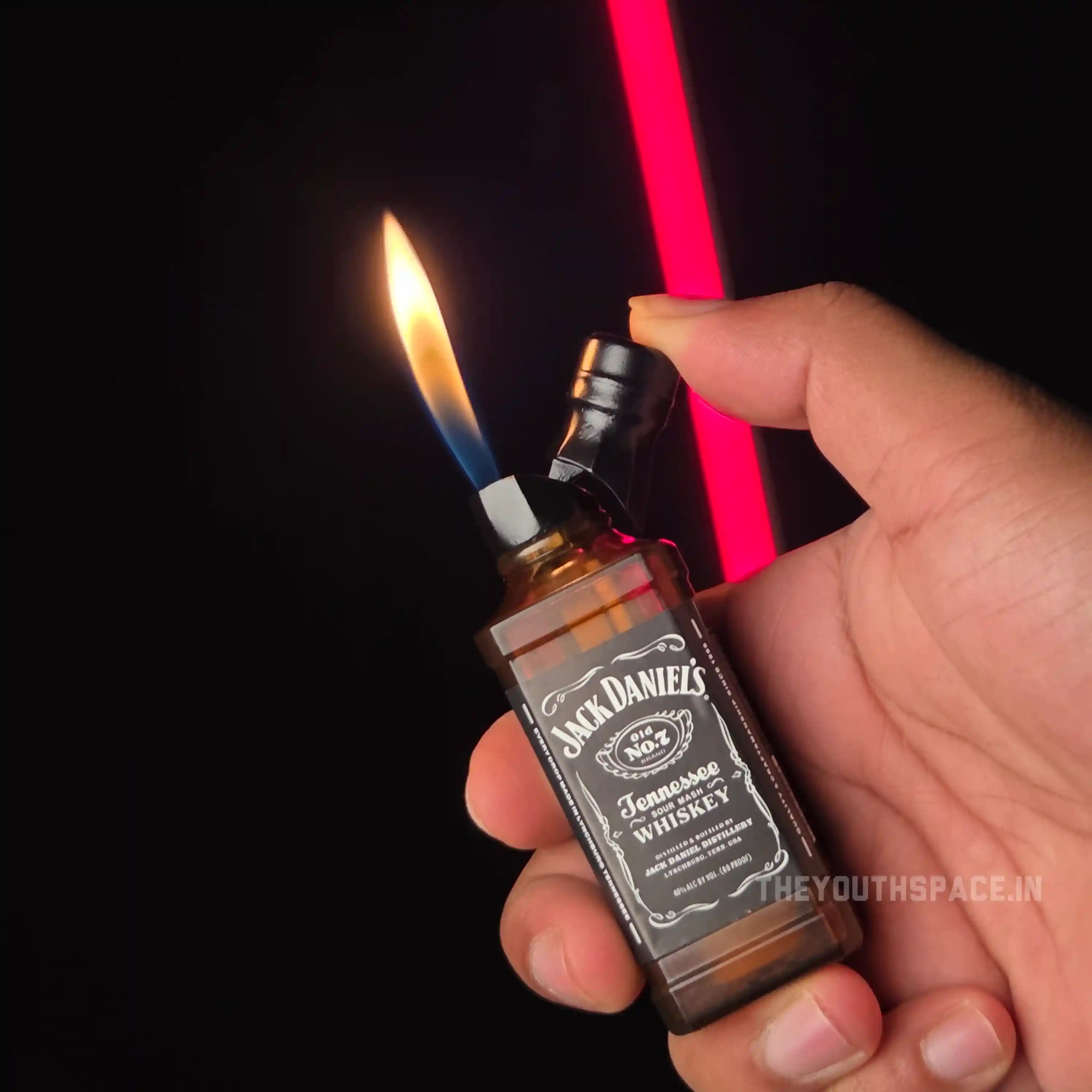 Oak Barrel Flame Gas Lighter (Model 2)
