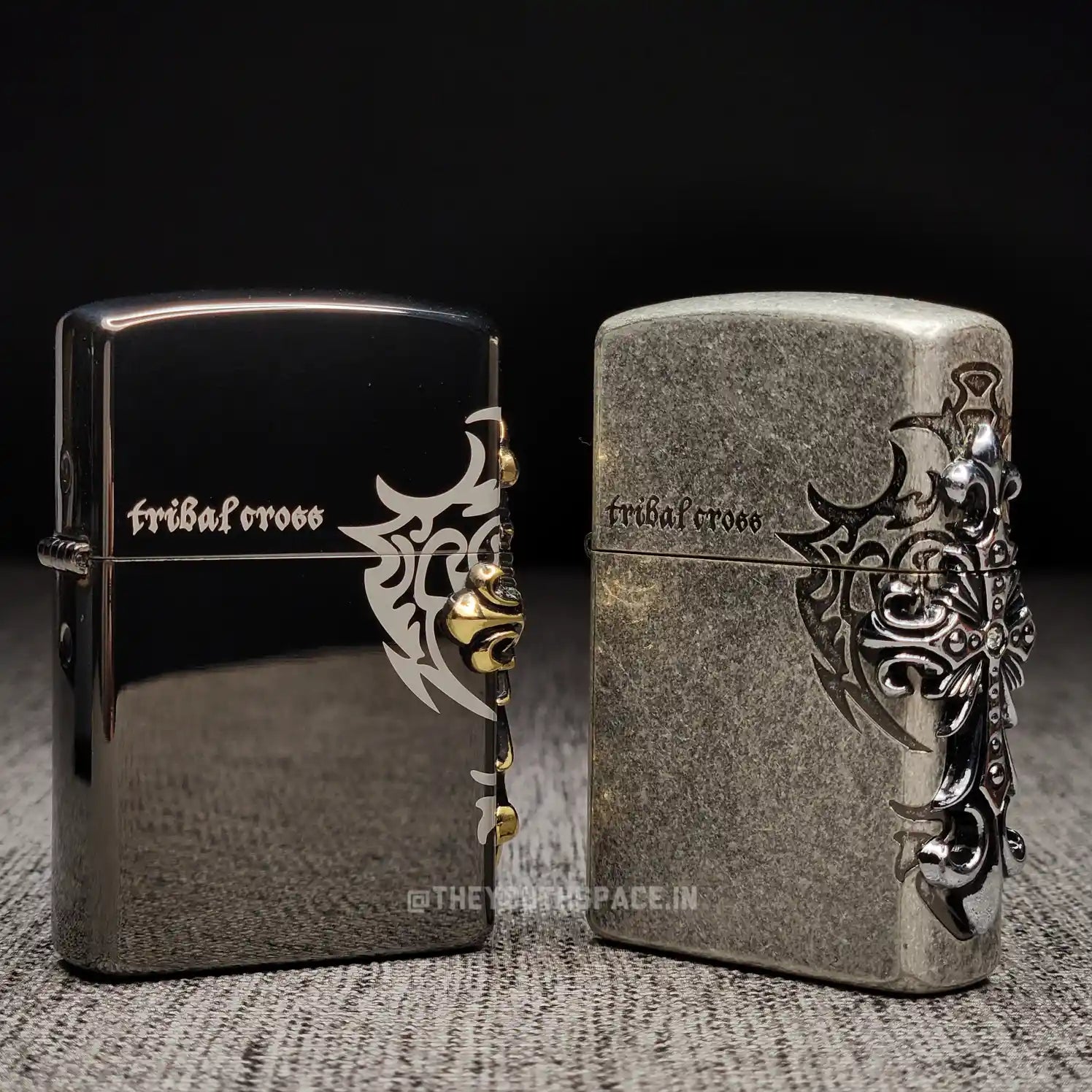 Zorro Ultimate Justice Brass Tribal Cross Lighter 2025