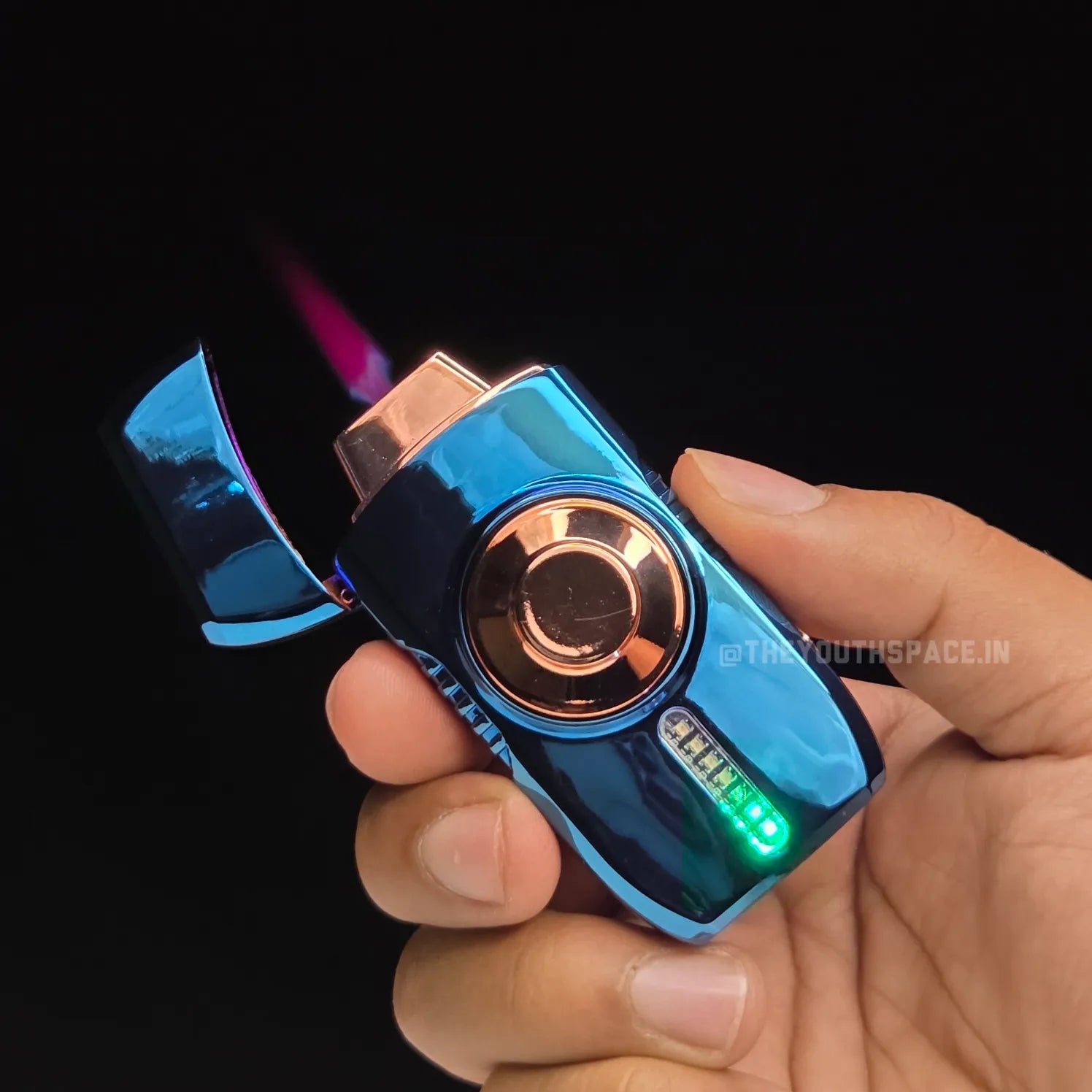 Neon Vortex Pro Led Spinner Lighter (Rechargeable)