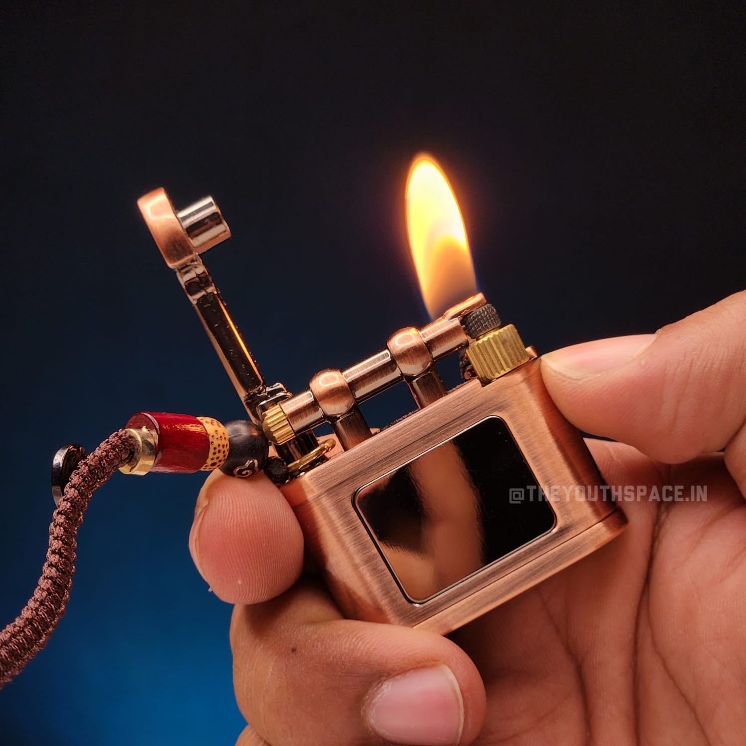 mirror cigarette lighter SOKO Antique Handheld Mirror Lighter
