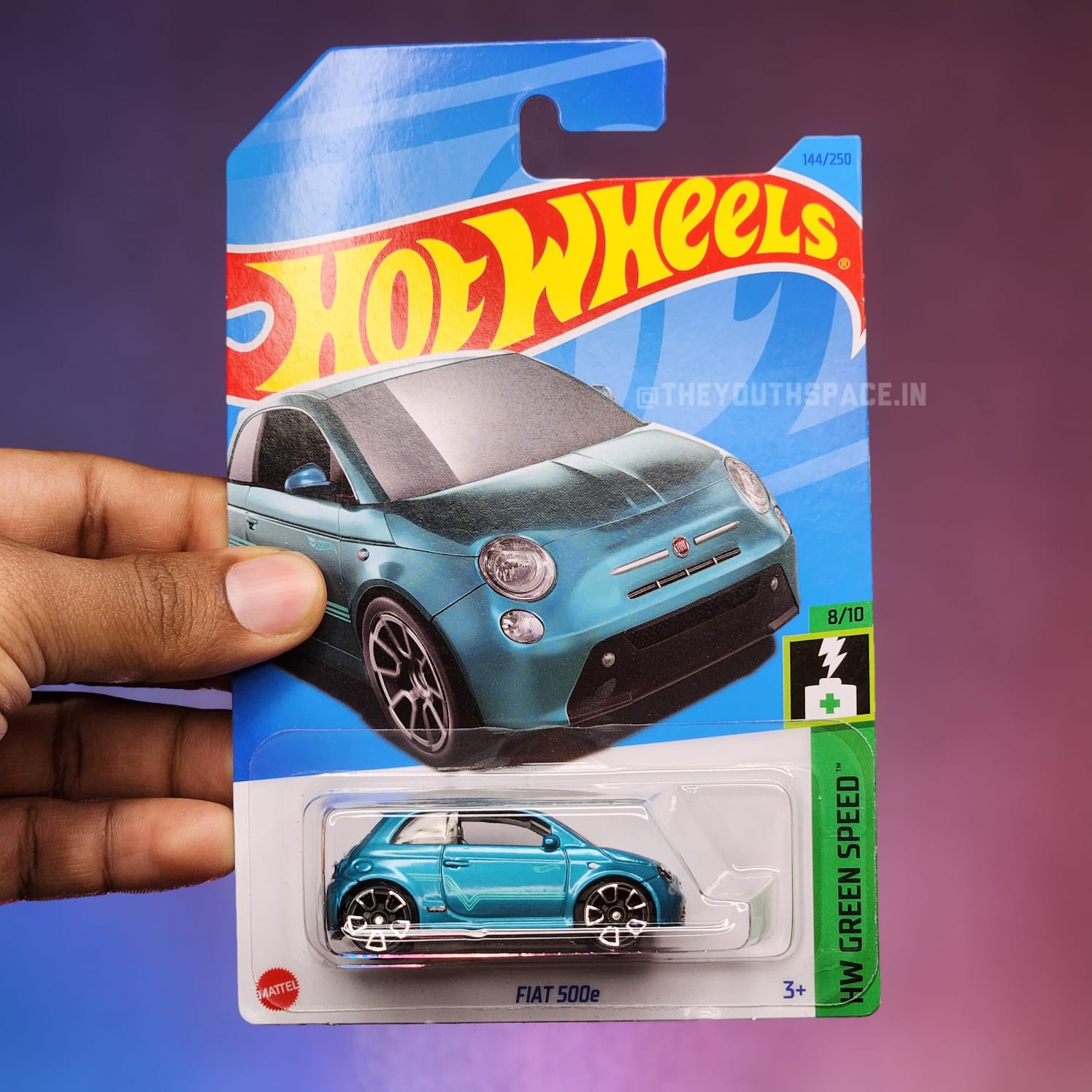 Hot Wheels Fiat 500e Imported