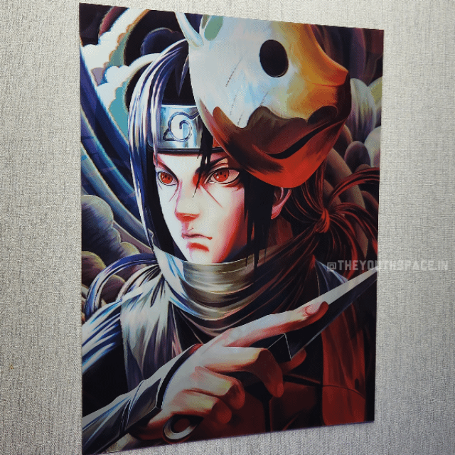 Itachi 3D Motion Wall Poster