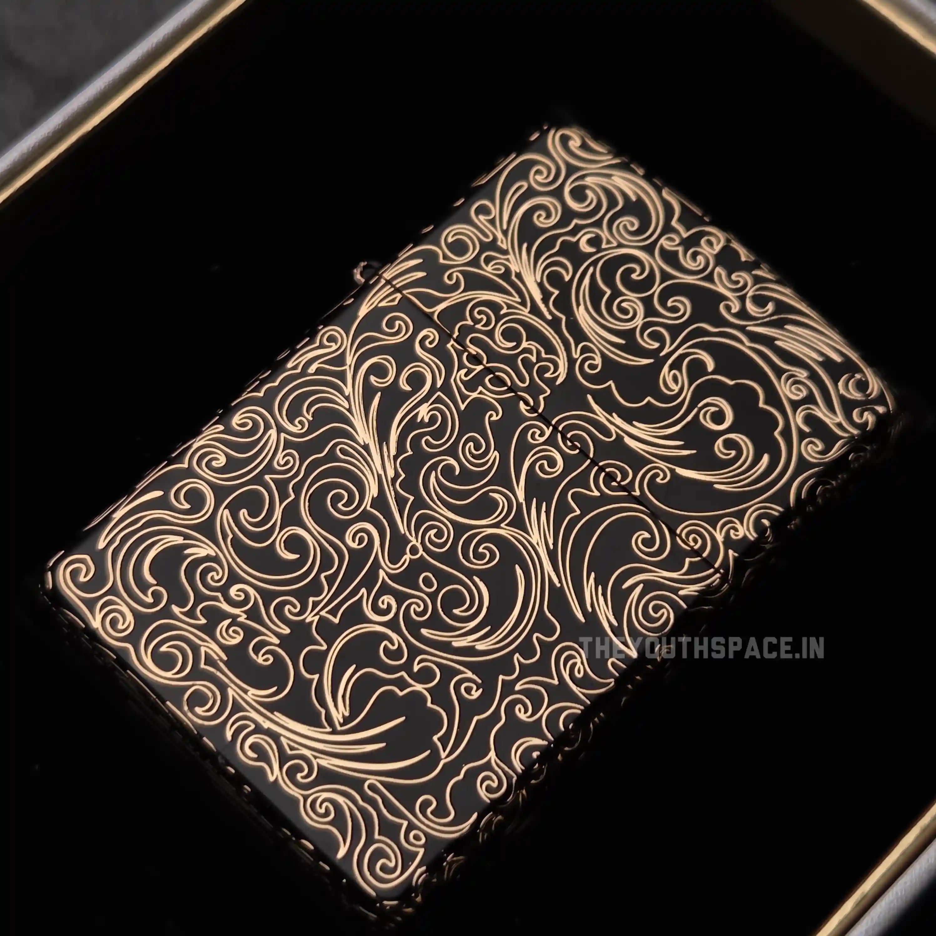 Zorro Limit Class Brass 2nd Generation Gold Detailing Lighter