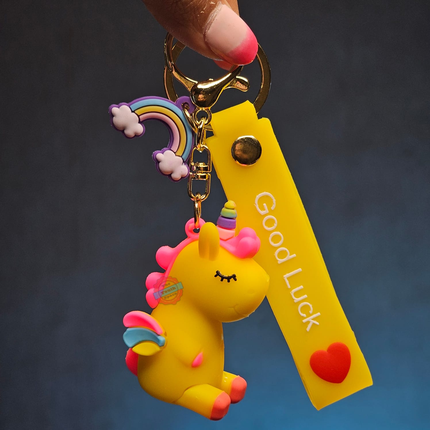 Unicorn Silicone keychain (code 1)
