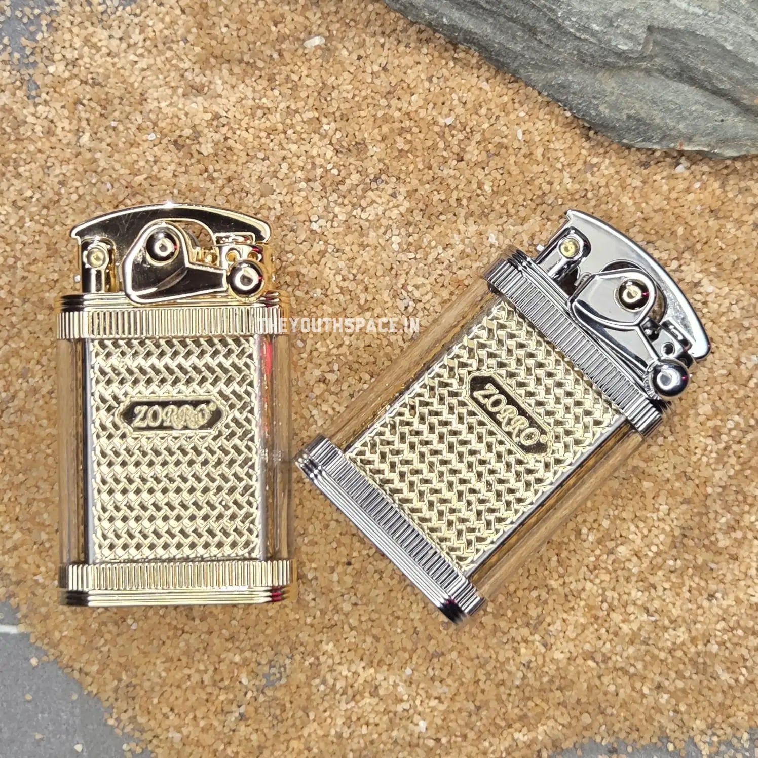 ZORRO 781 RETRO ROCKER ARM TRANPARENT FUEL TANK LIGHTER