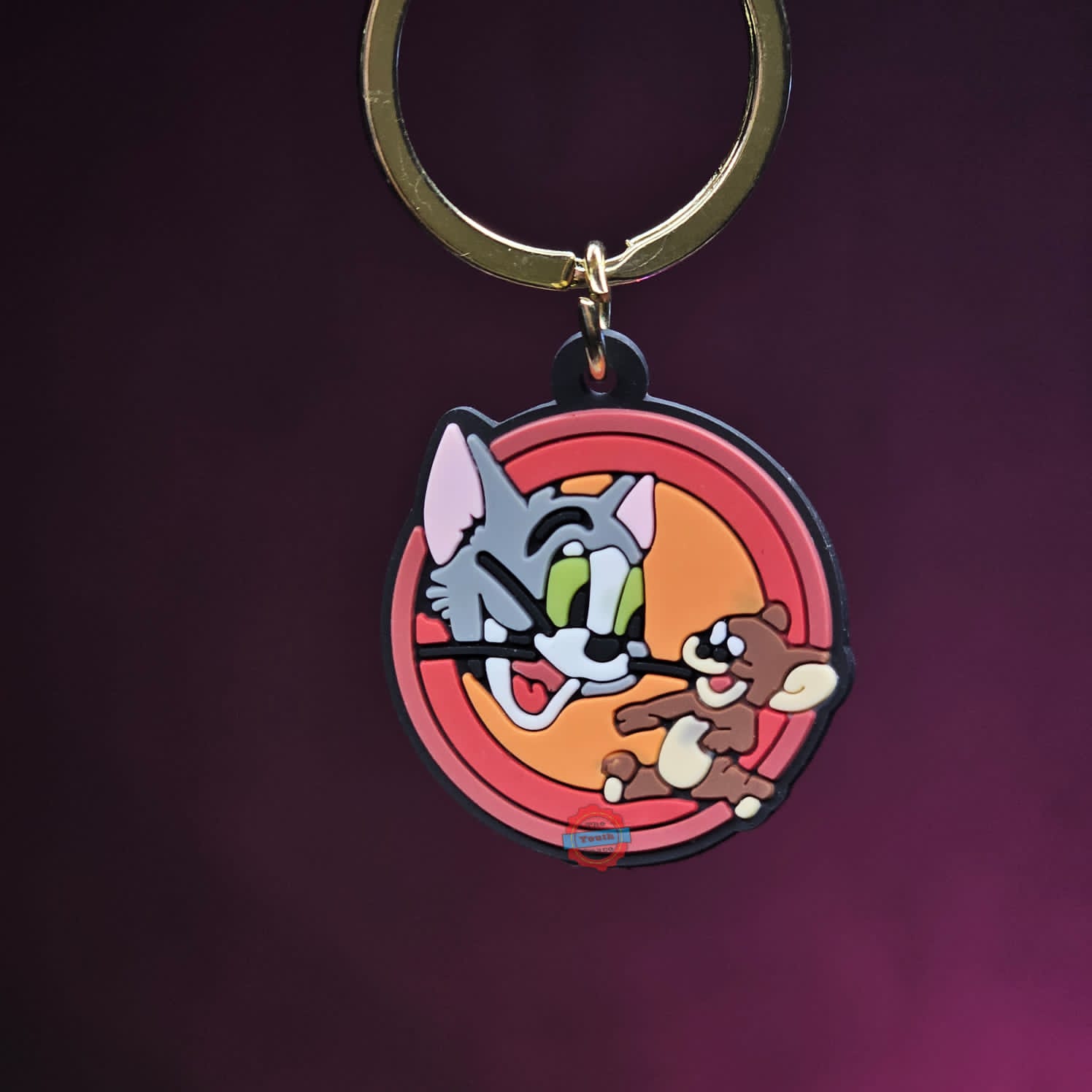 Tom & Jerry Silicone Keychain (code 1)