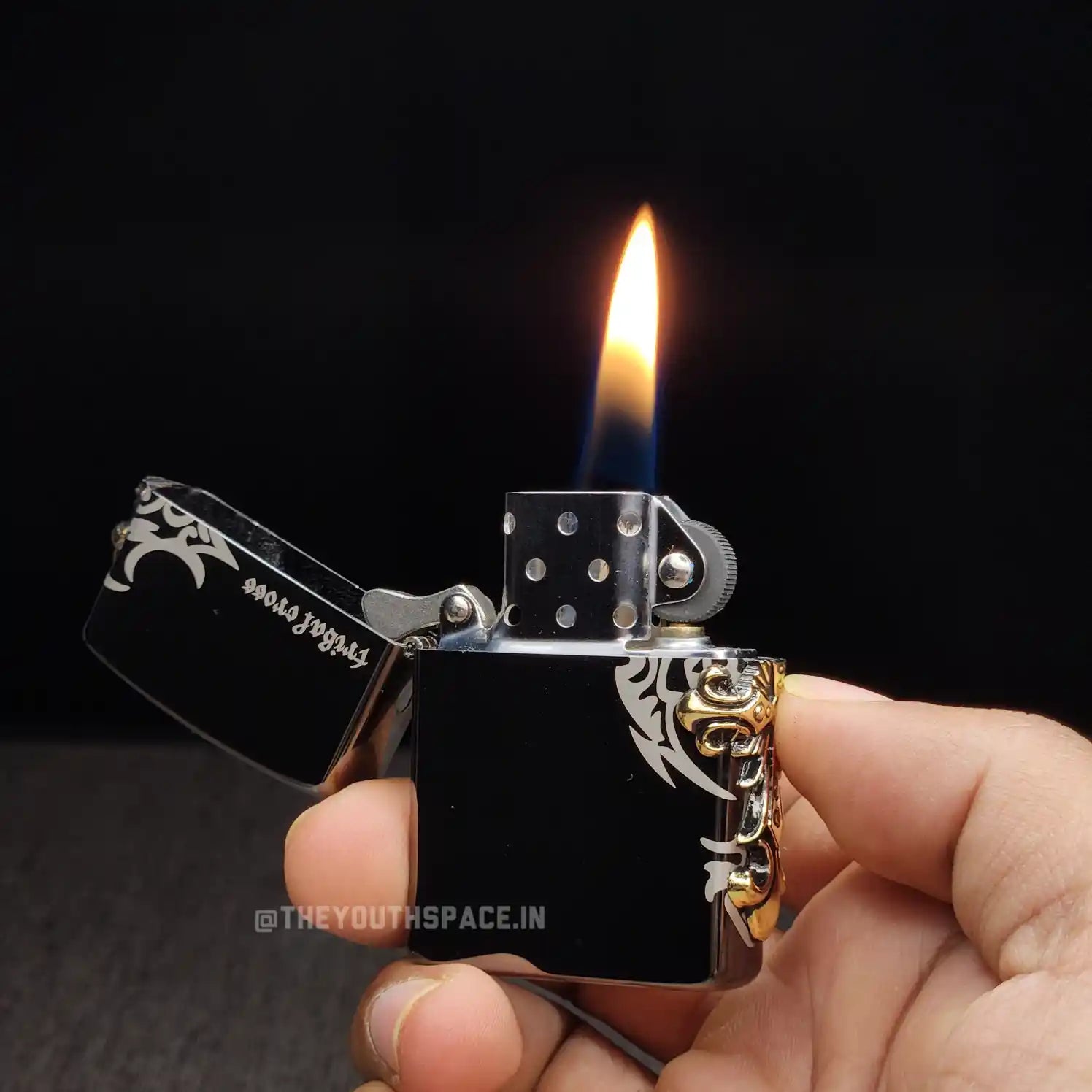 Zorro Ultimate Justice Brass Tribal Cross Lighter 2025