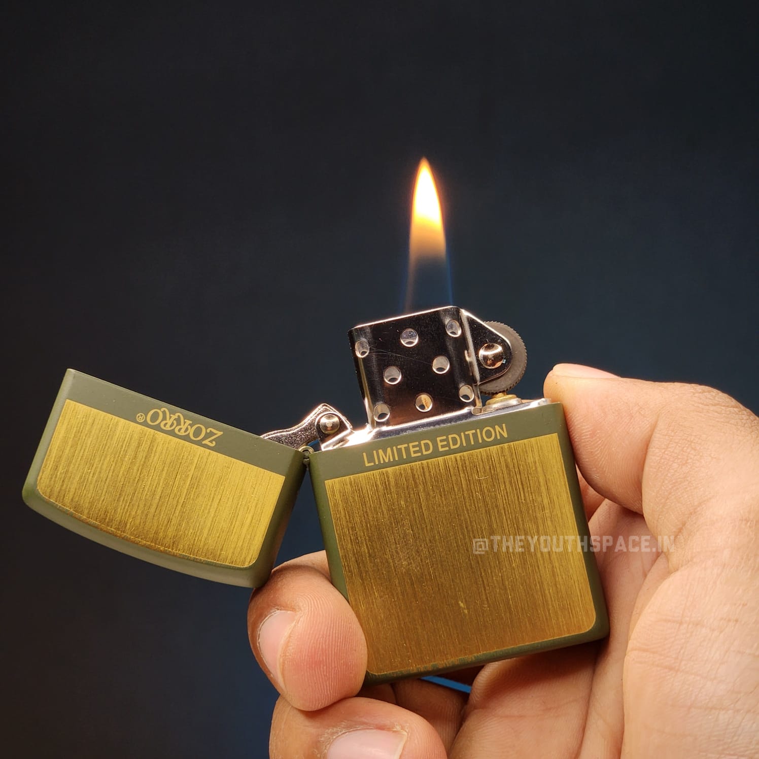 ZORRO ULTIMATE JUSTICE LIMITED EDITION BRASS DRAGON LIGHTER 22HK