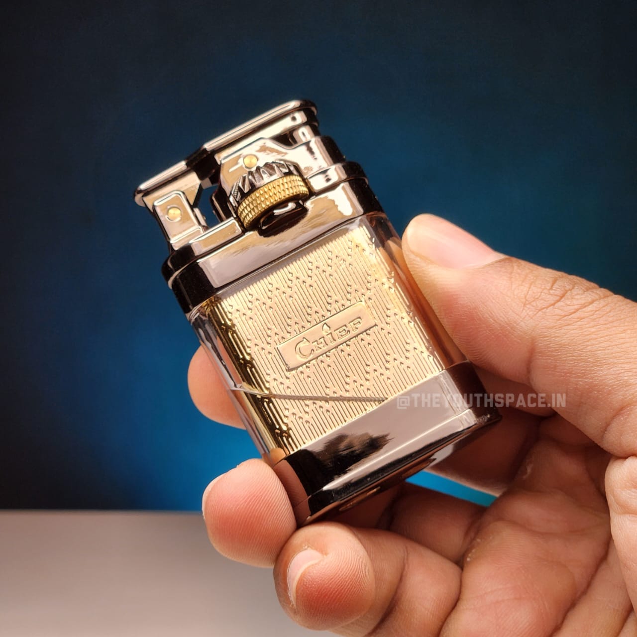 Chief Creative Gear Linkage Transparent Fuel Tank Kerosene Lighter