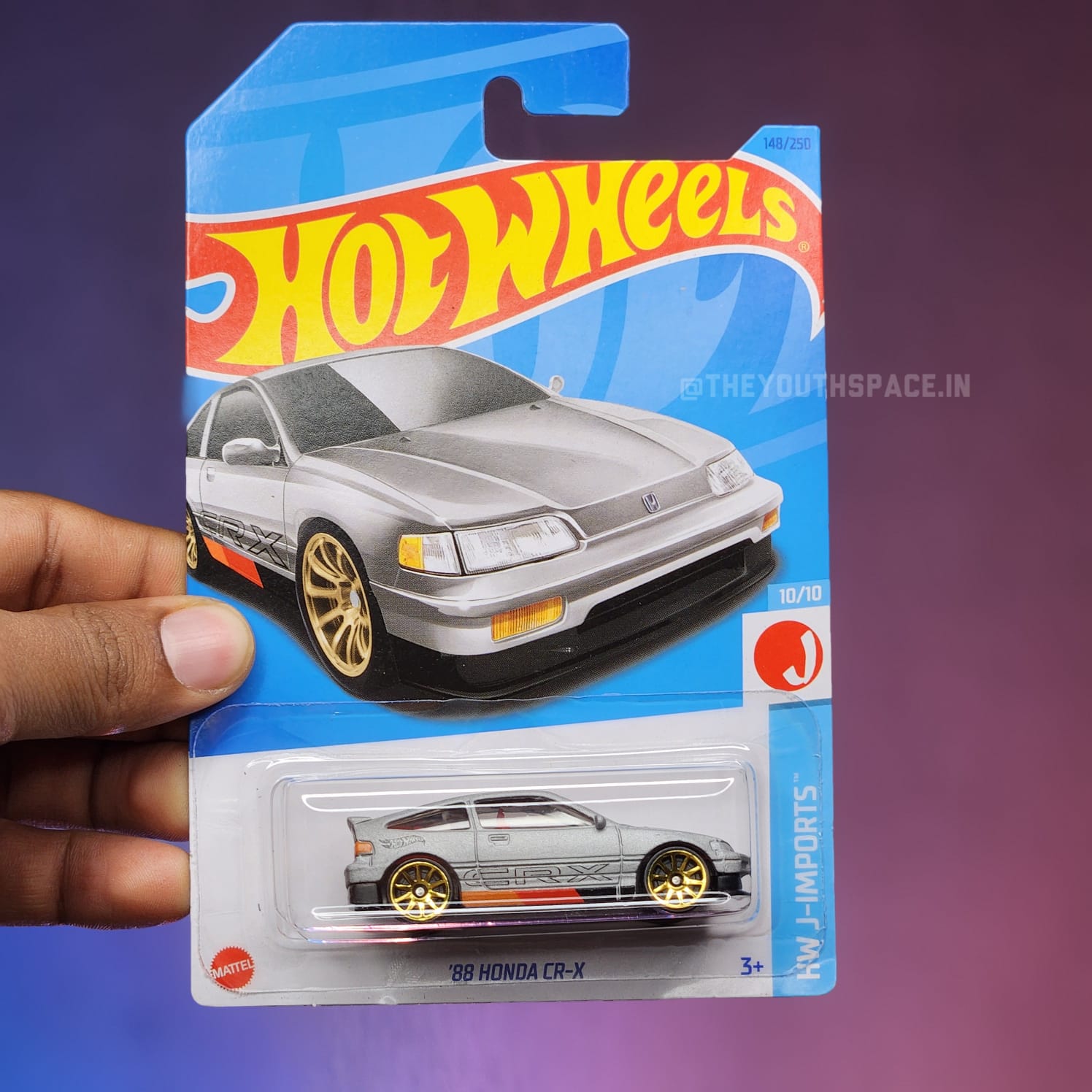 Hot Wheels '88 Honda CR-X Imported