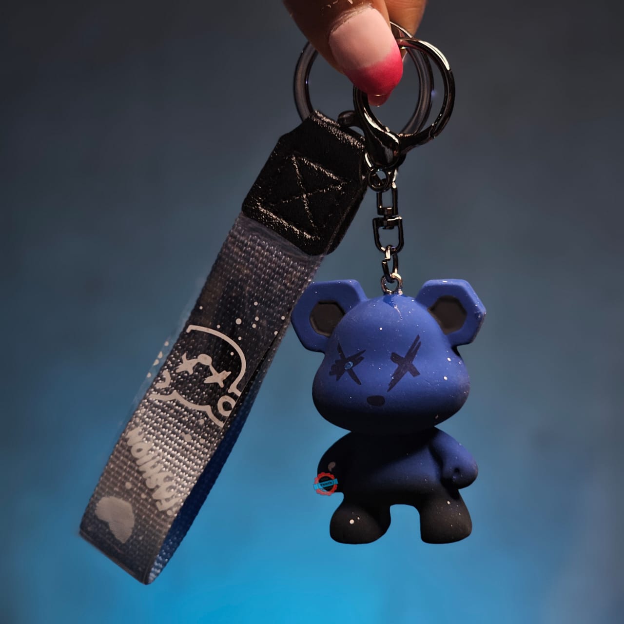 Teddy Ceramic Keychain