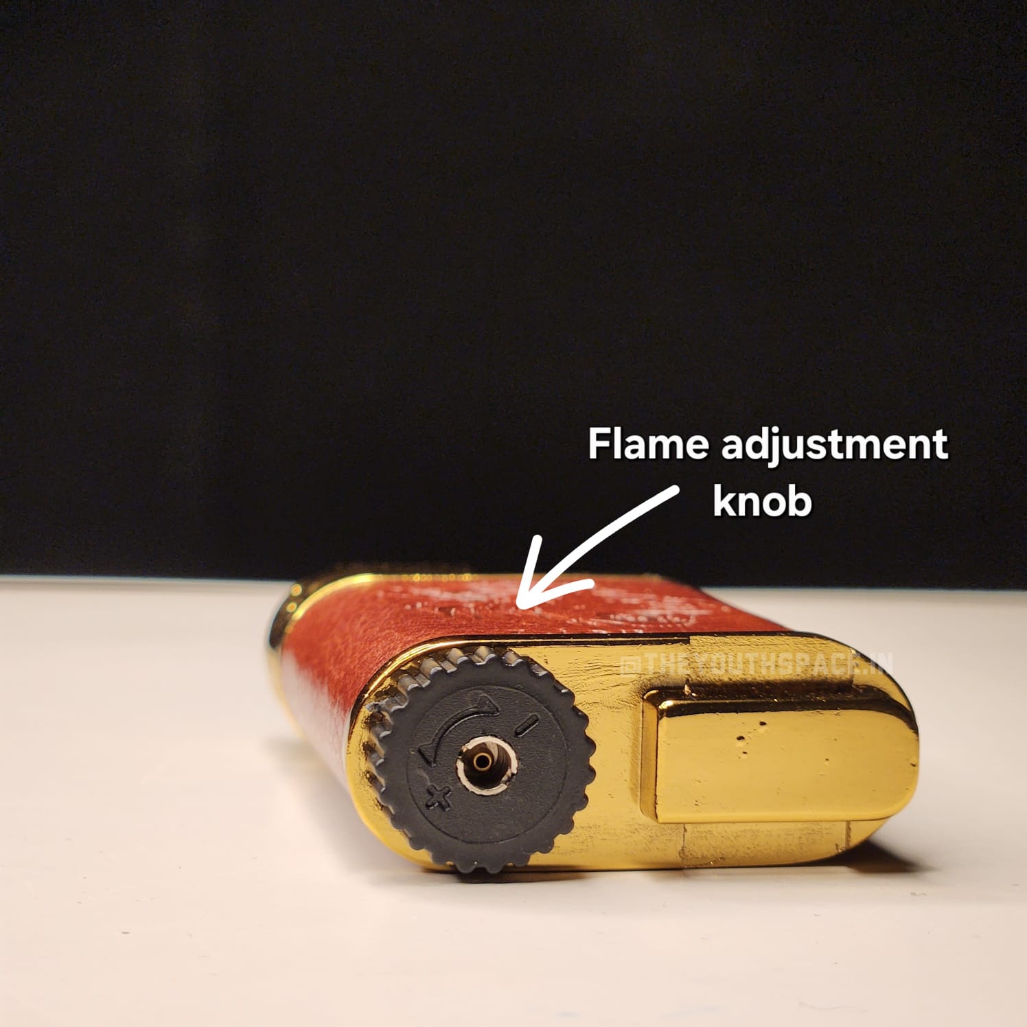 Cigar Style Jet Flame Lighter Model2 (Metallic)