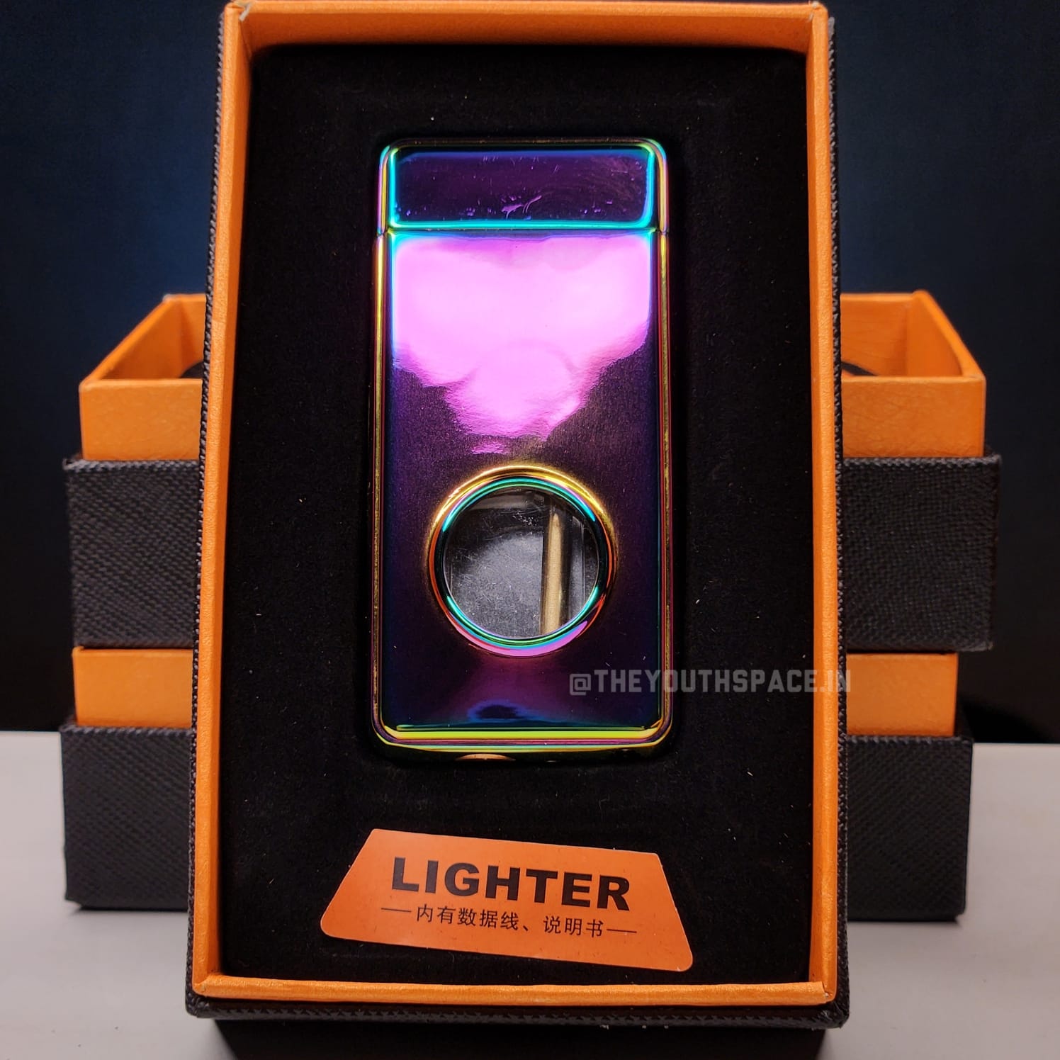 Voice Activation Automatic Electric Lighter (Metallic)