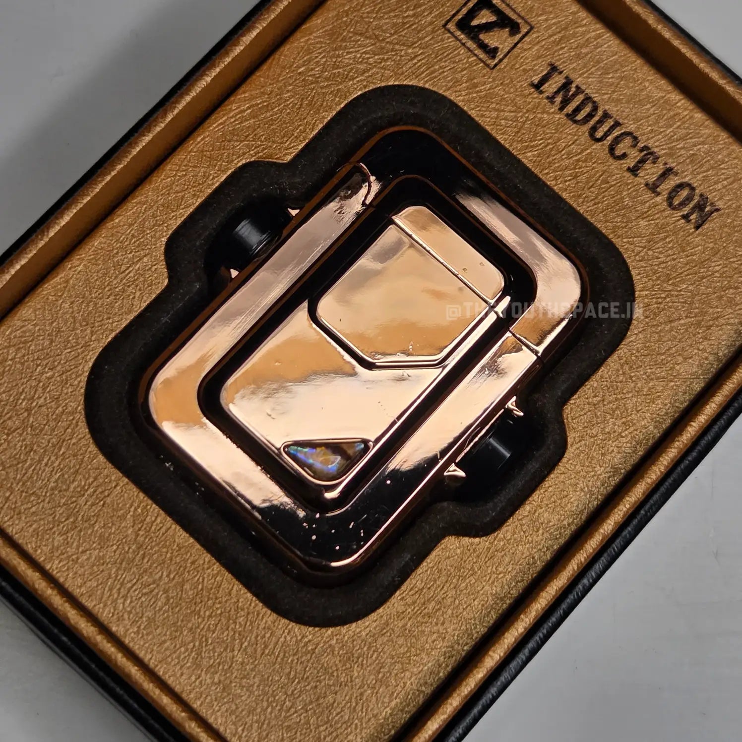 NOX Redline Spinner Red Flame Jet Lighter