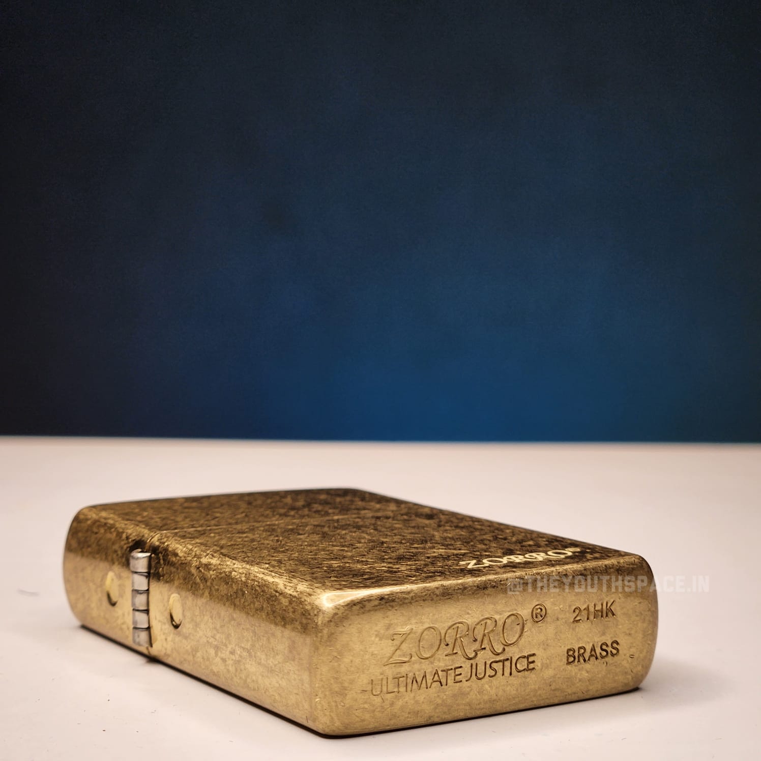 ZORRO Ultimate Justice Brass Golden Lighter 21HK