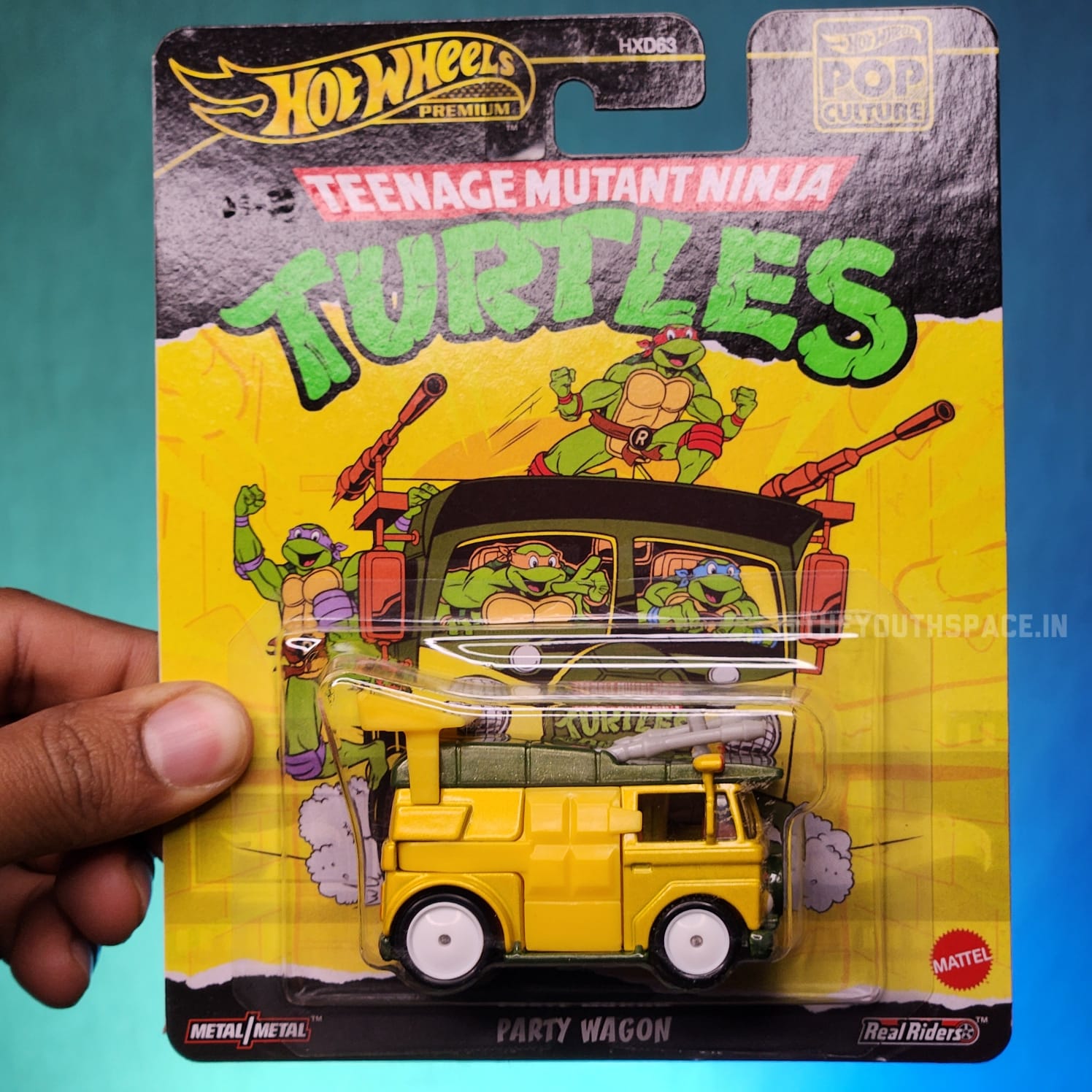 Hot Wheels Premium NINJA TURTLES PARTY WAGON (Imported)