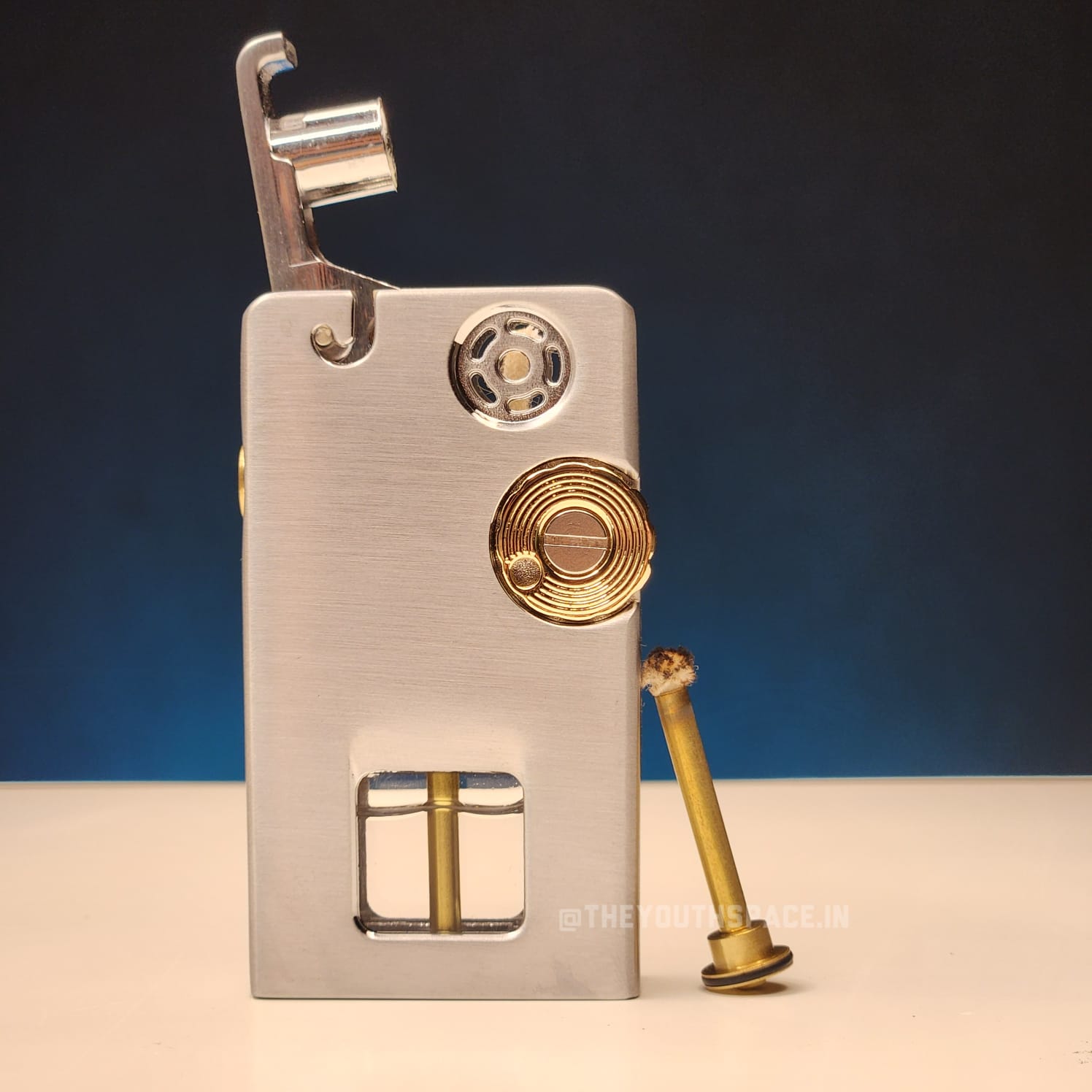 Zorro 786 Transparent Visible Fuel Tank Lighter