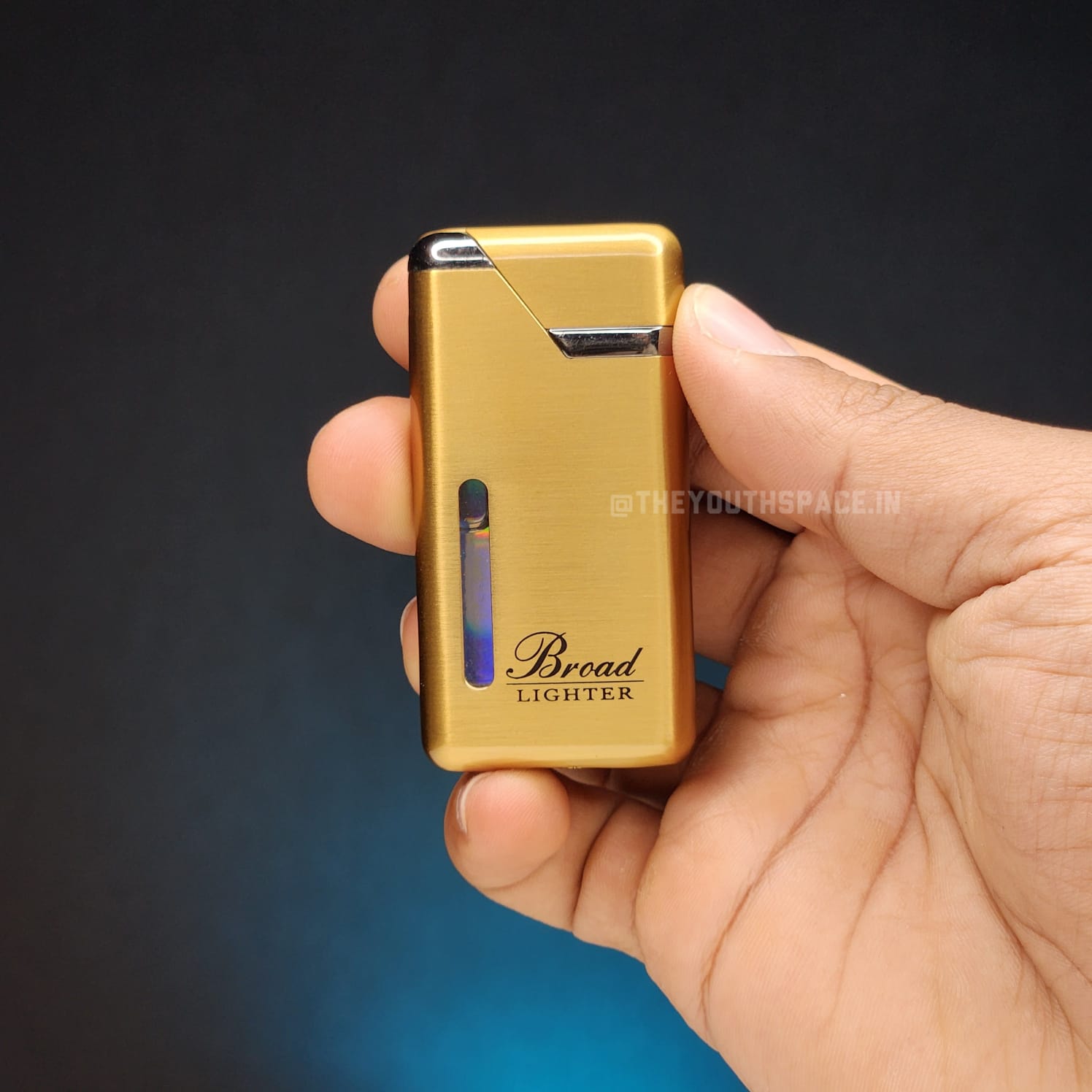 Golden Ember Visible Fuel Tank Lighter