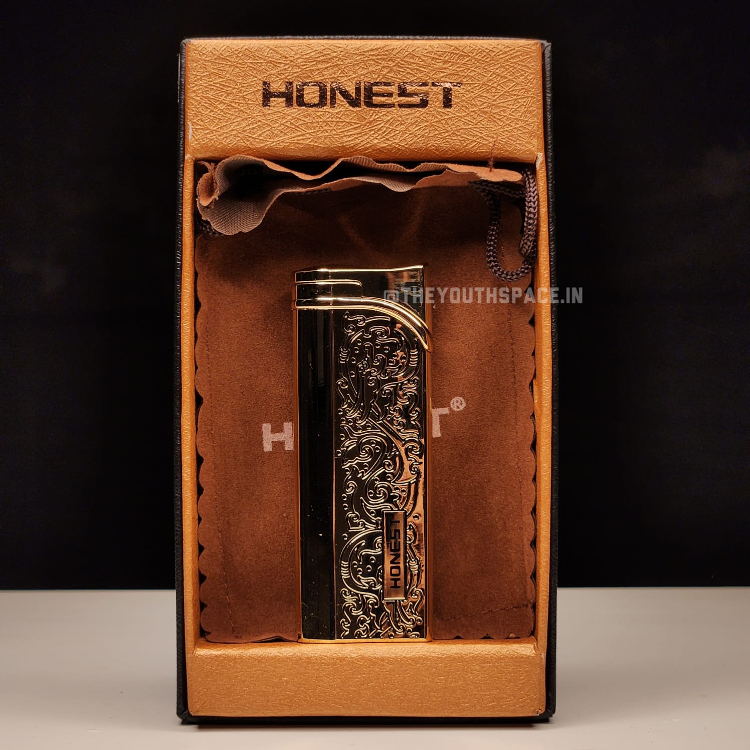 Premium Golden Oath Jet Lighter (Metallic)