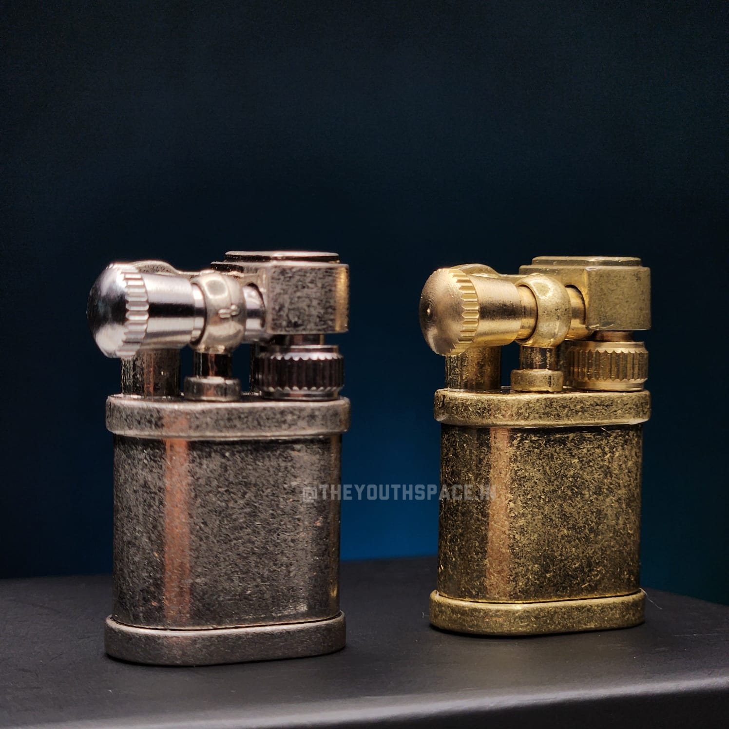 Mini Vintage Portable Hiking Lighter (Metallic)