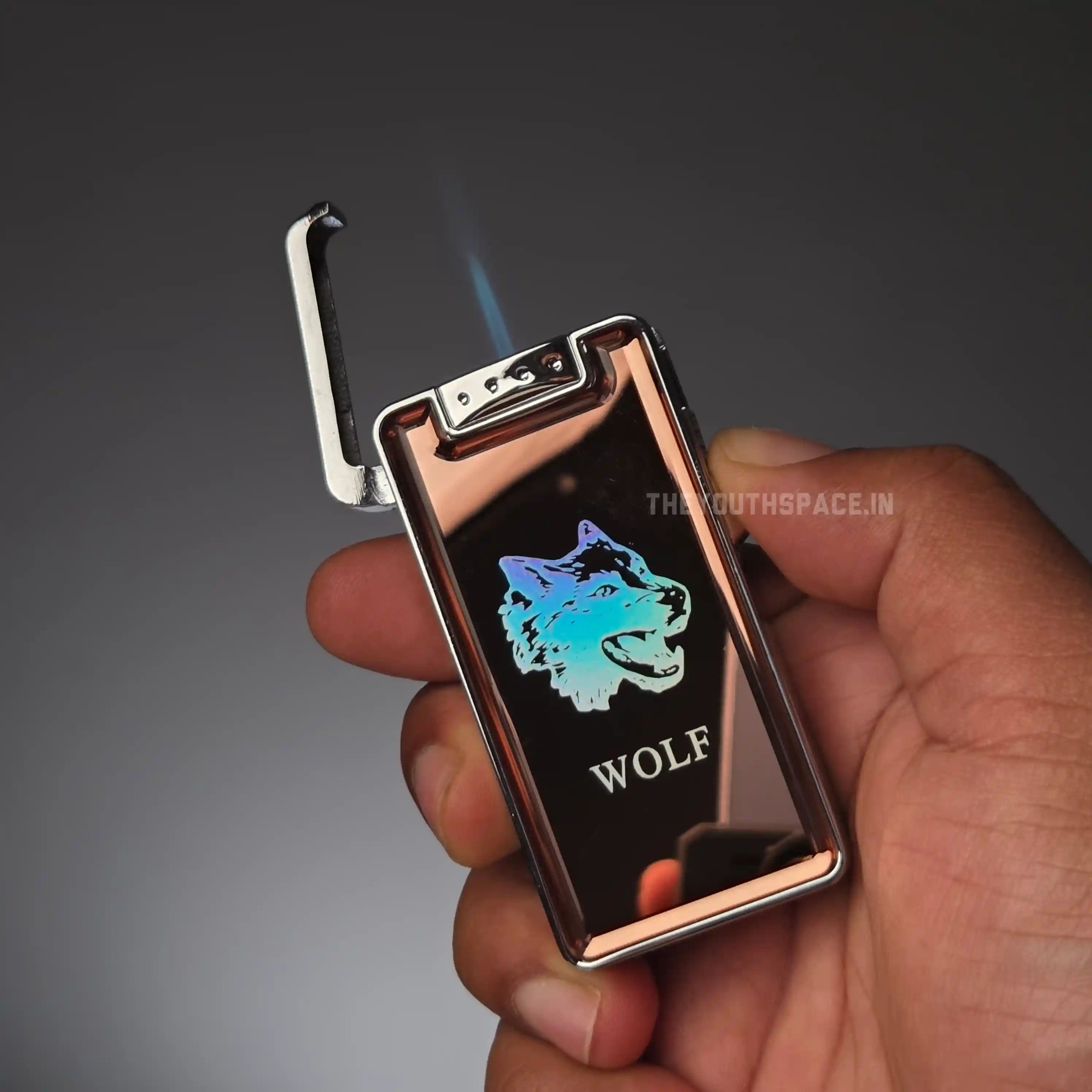 Holographic Prism Beast Jet Lighter