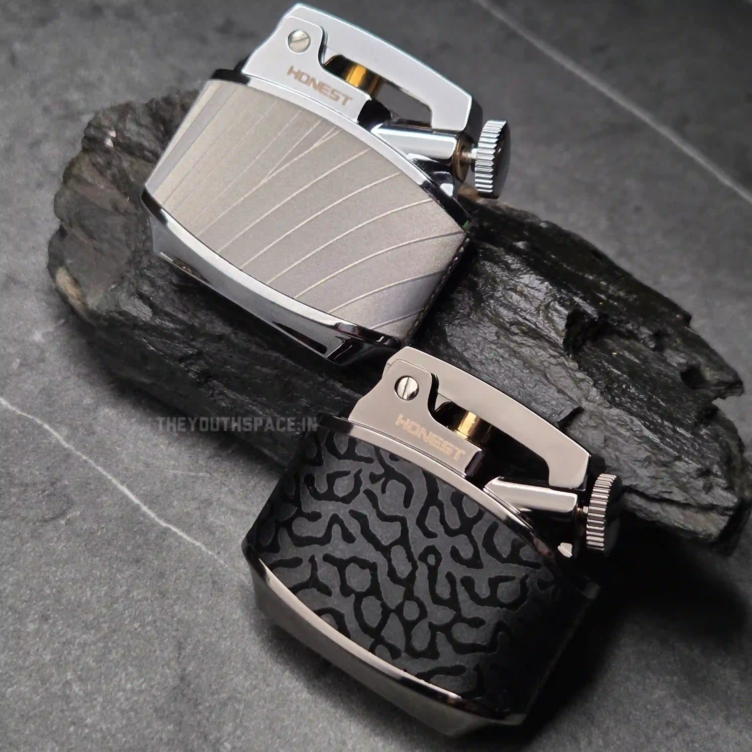 HONEST Golden Sturgeon Series Kerosene Lighter