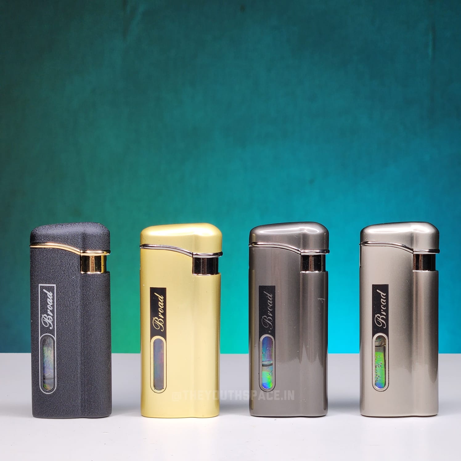 Orbit Red Flame Visible Fuel Tank Lighter