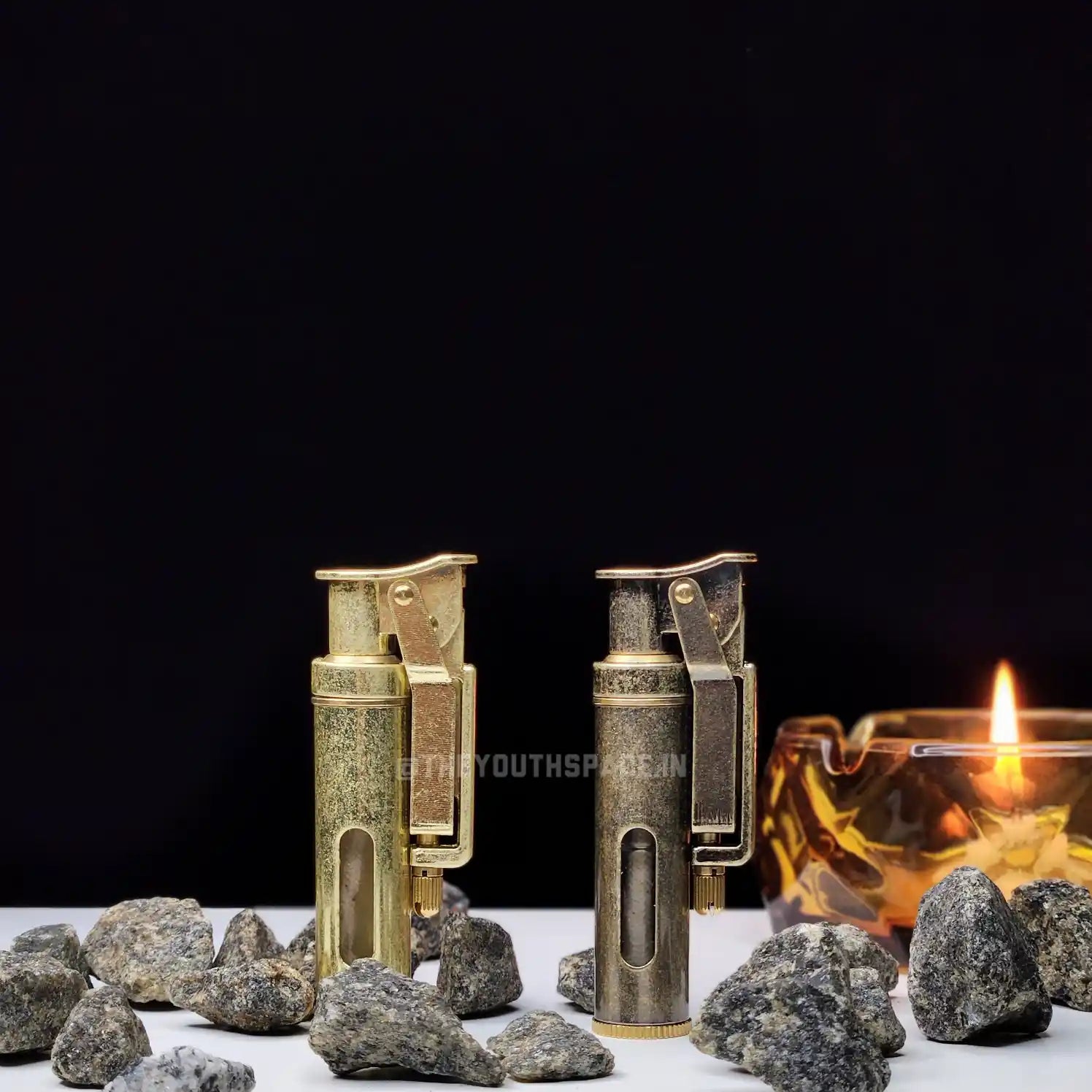 Antique Side-Lever Kerosene Lighter