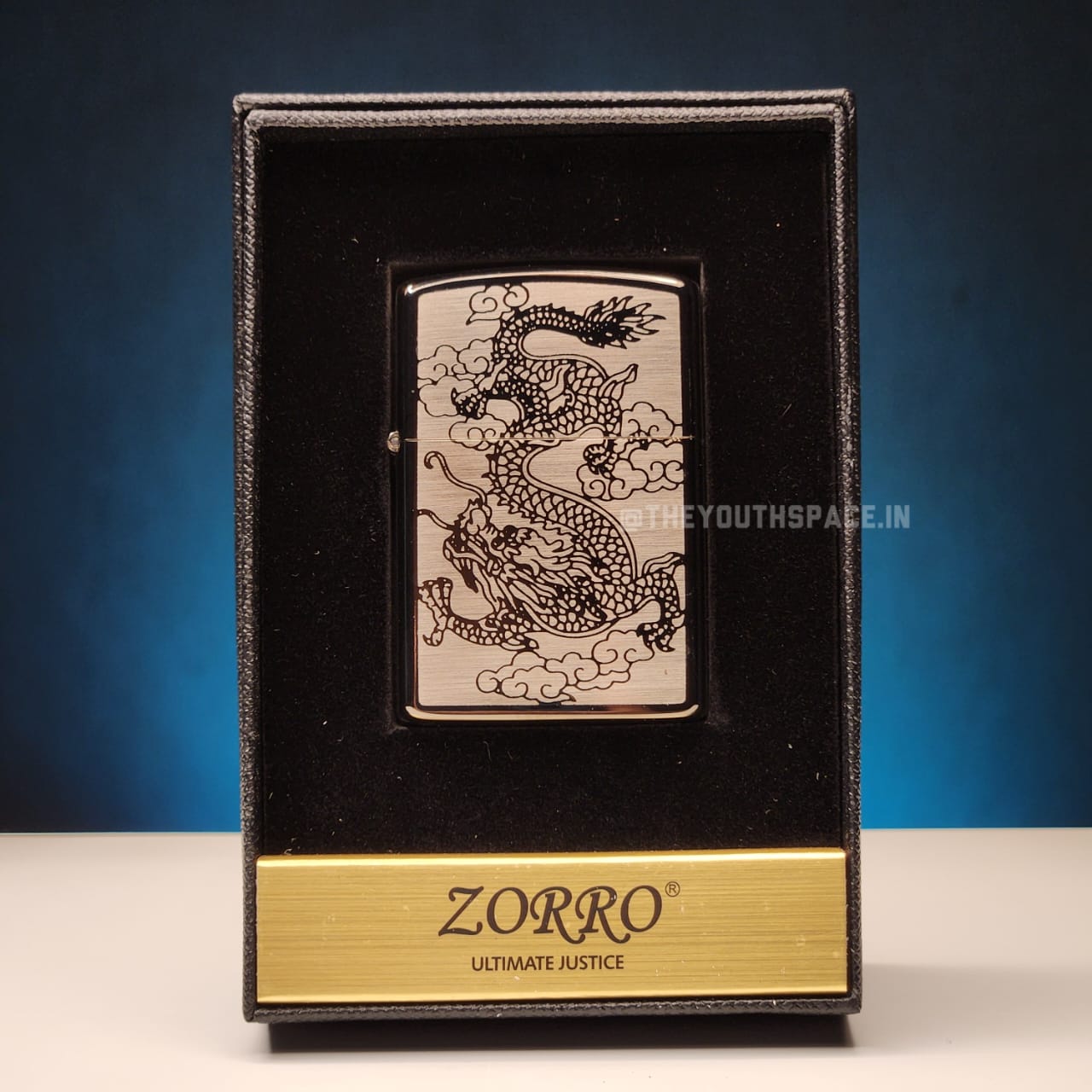 ZORRO ULTIMATE JUSTICE BRASS DRAGON LIGHTER 2025