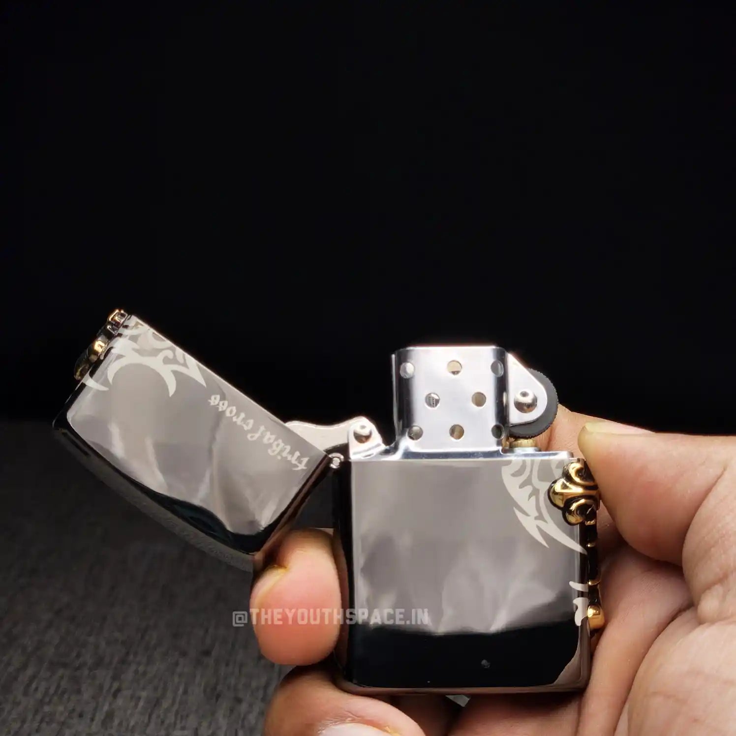 Zorro Ultimate Justice Brass Tribal Cross Lighter 2025