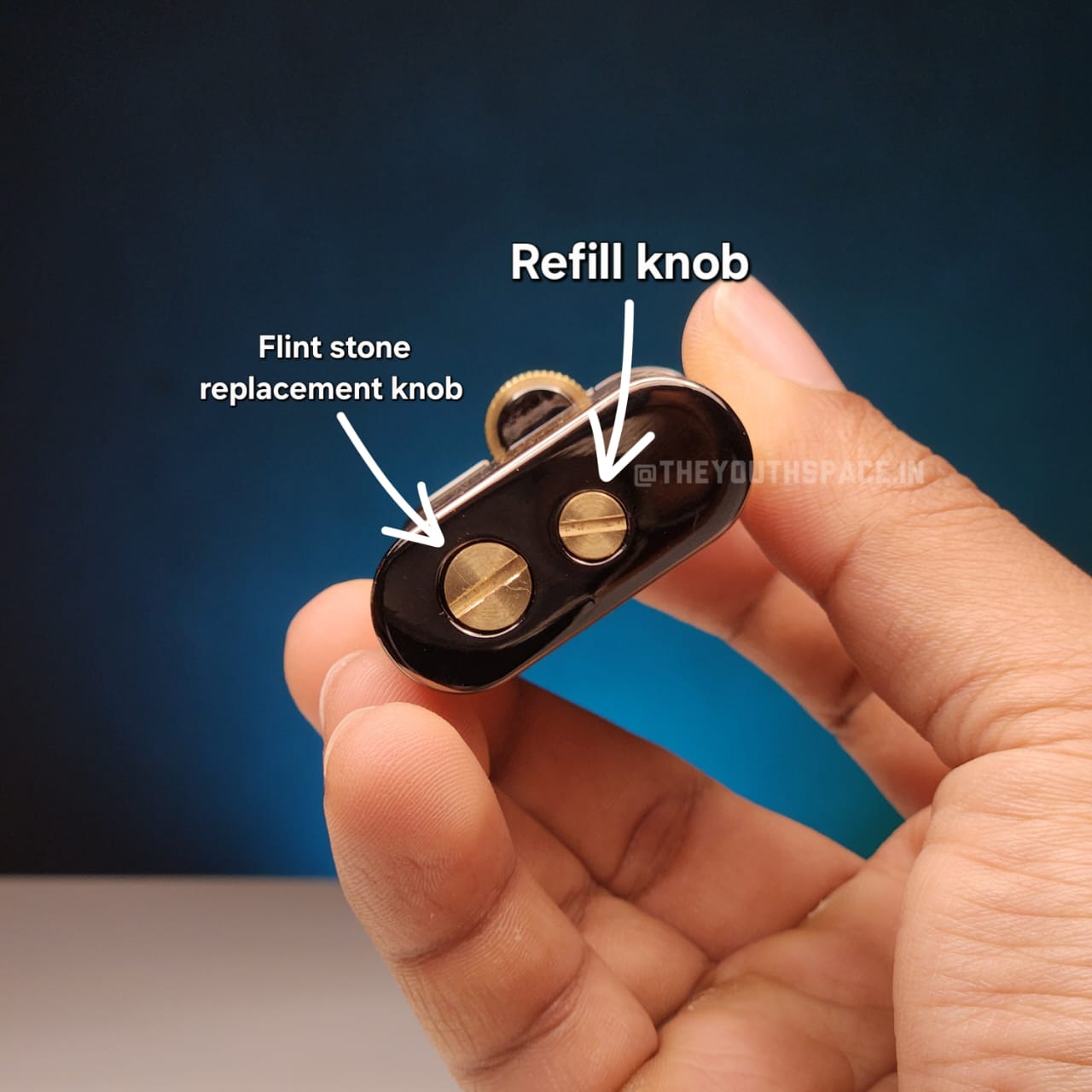 Chief Creative Gear Linkage Transparent Fuel Tank Kerosene Lighter