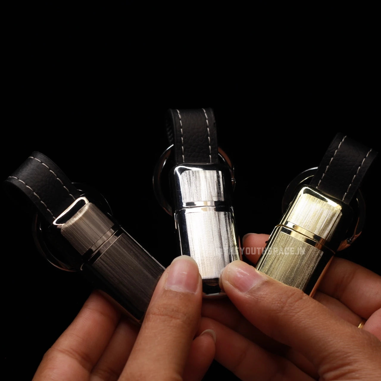 Hidden Keychain Flint Lighter