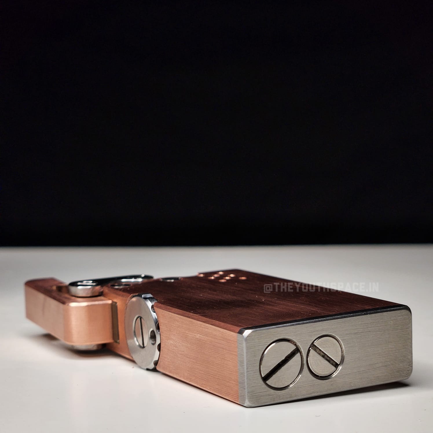 Premium Vintage Brass Mechanical Automatic Ignition Lighter