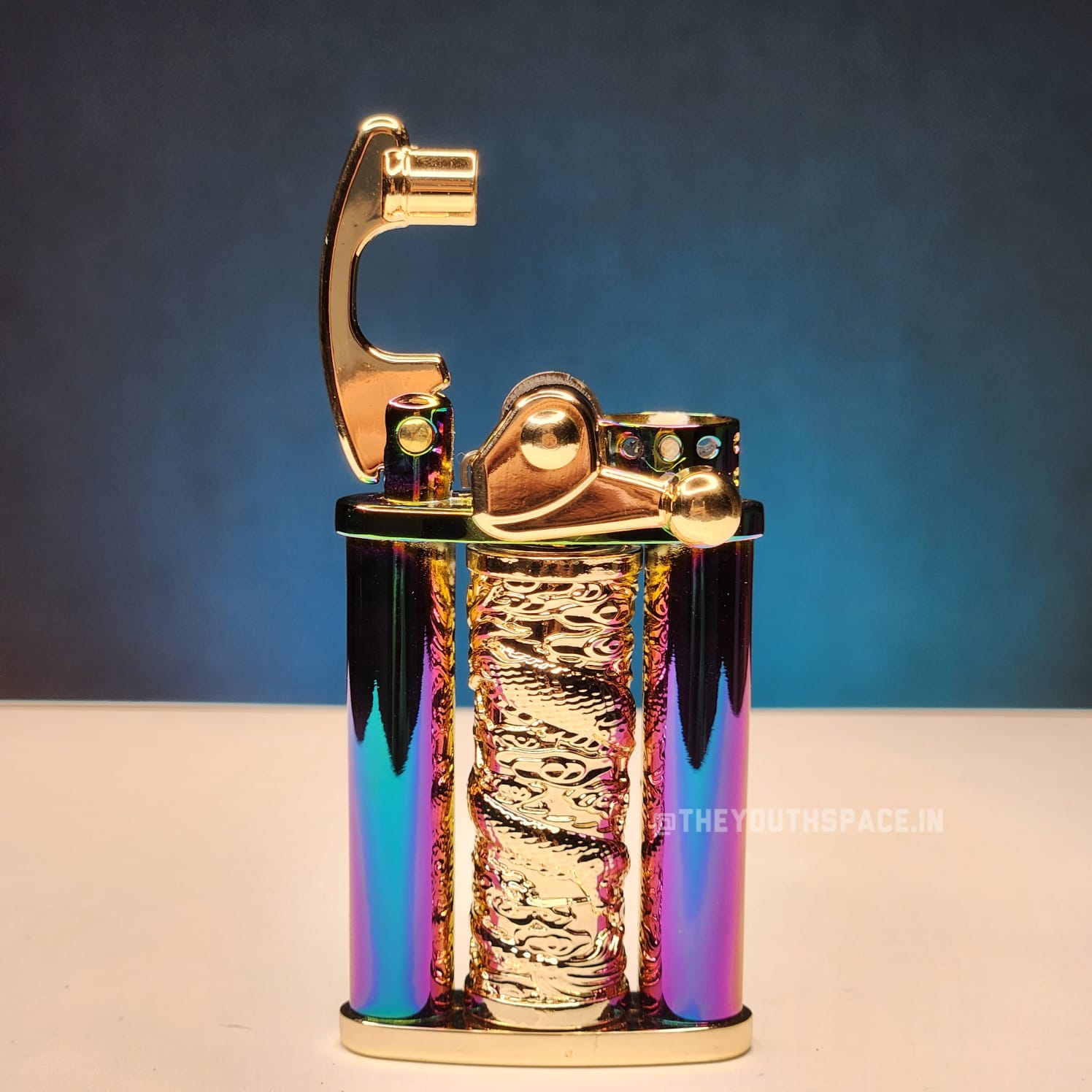 Original Zorro Rotating Dragon Column Rocker Arm Lighter