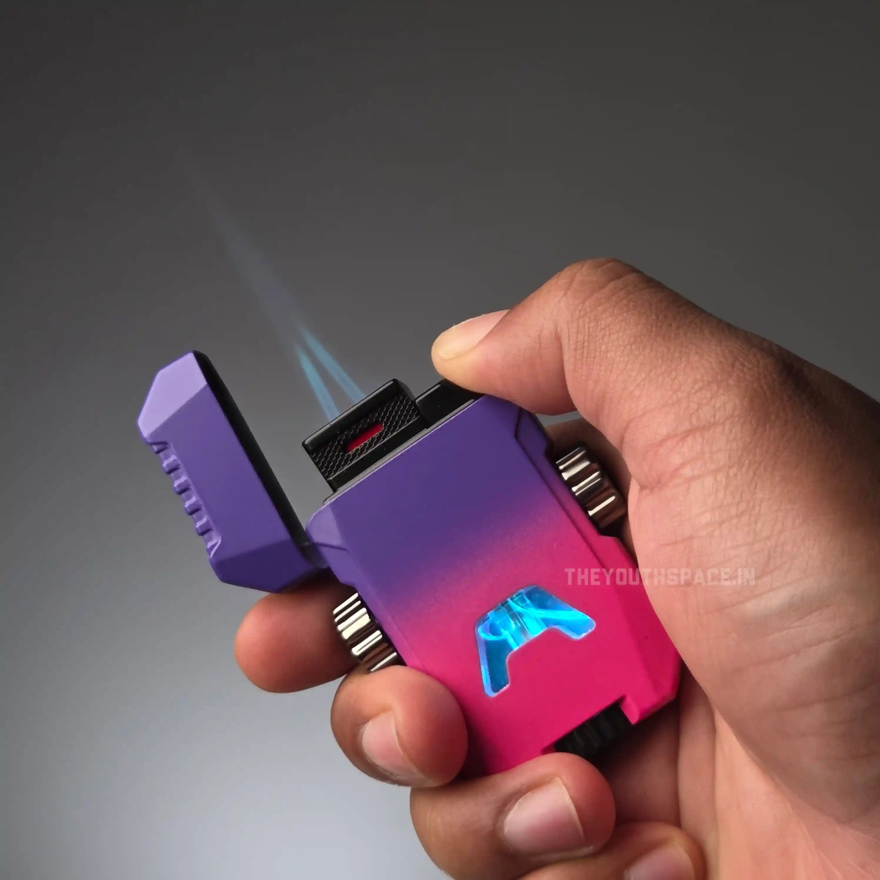 Lancia Dual Jet Gyro Spinner Lighter