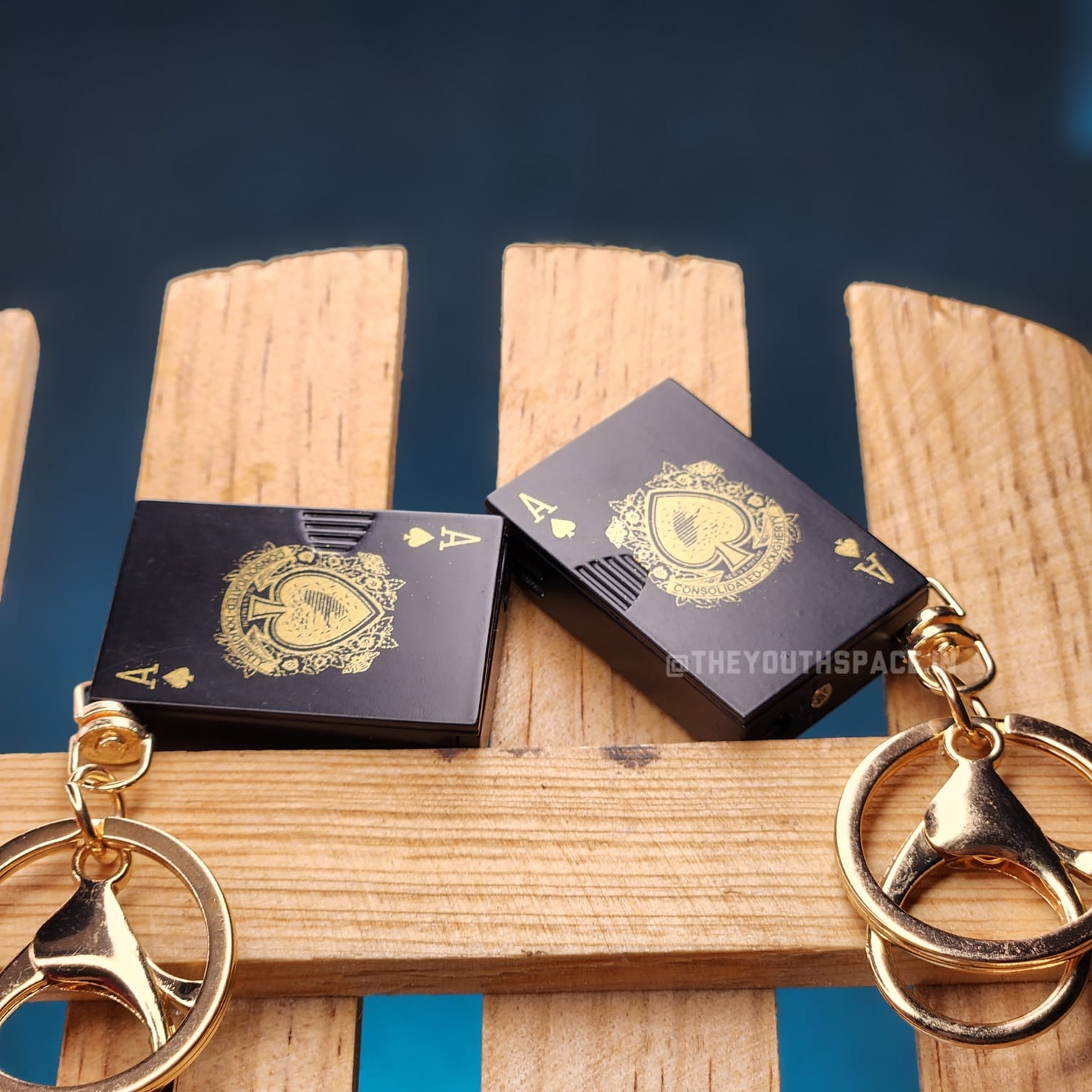 Ace Card Keychain Lighter