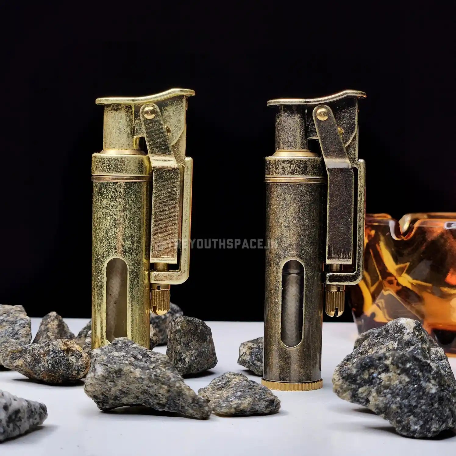 Antique Side-Lever Kerosene Lighter