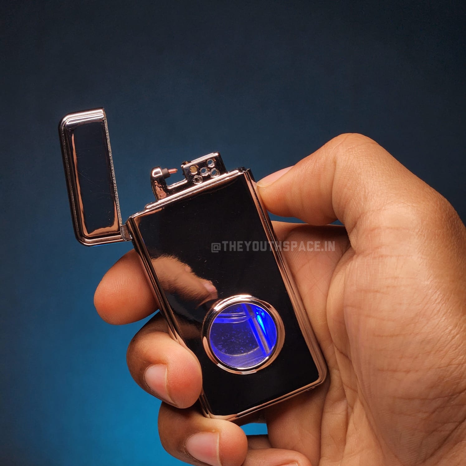 Voice Activation Automatic Electric Lighter (Metallic)