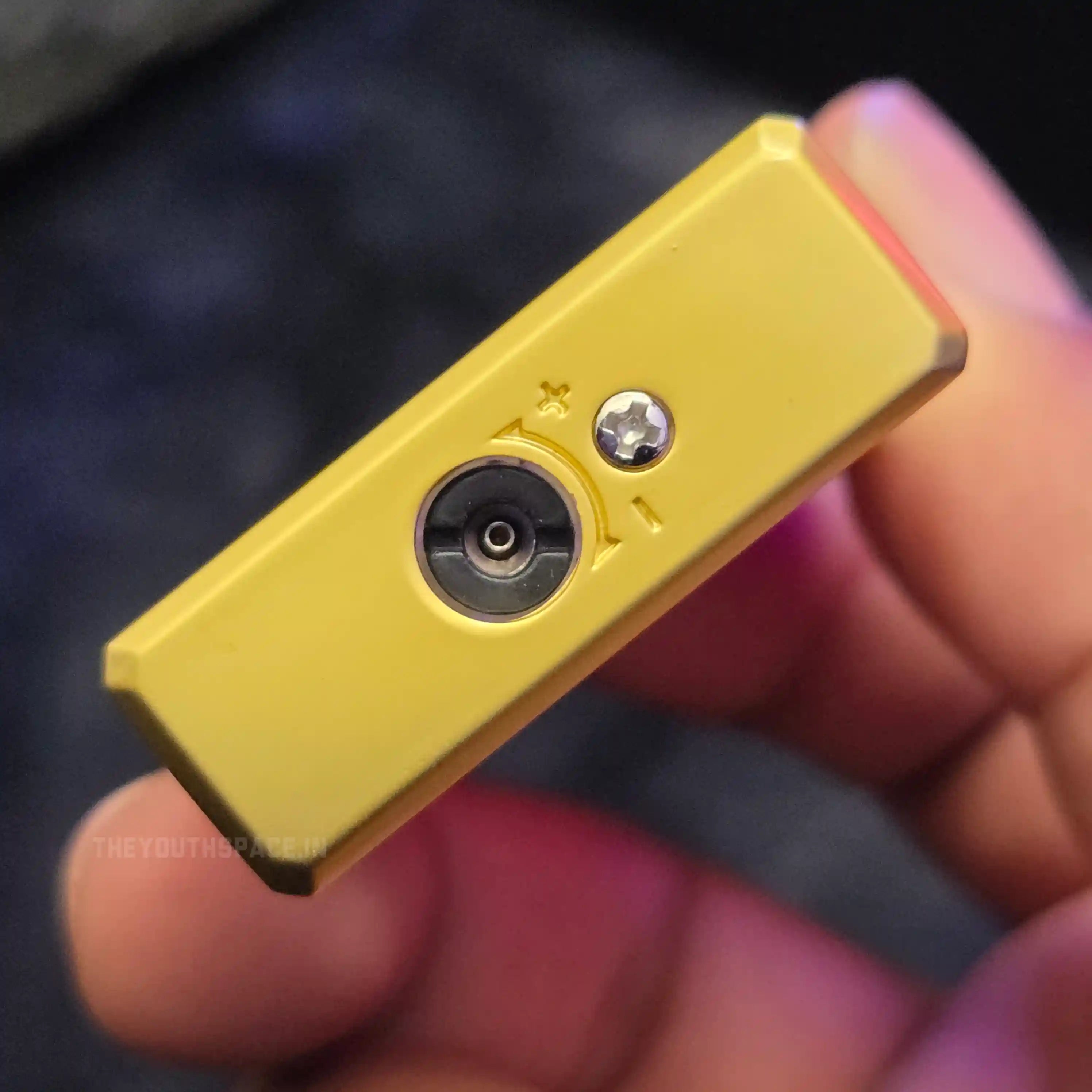 Dual Flame Mode Sleek Lighter (Metallic)