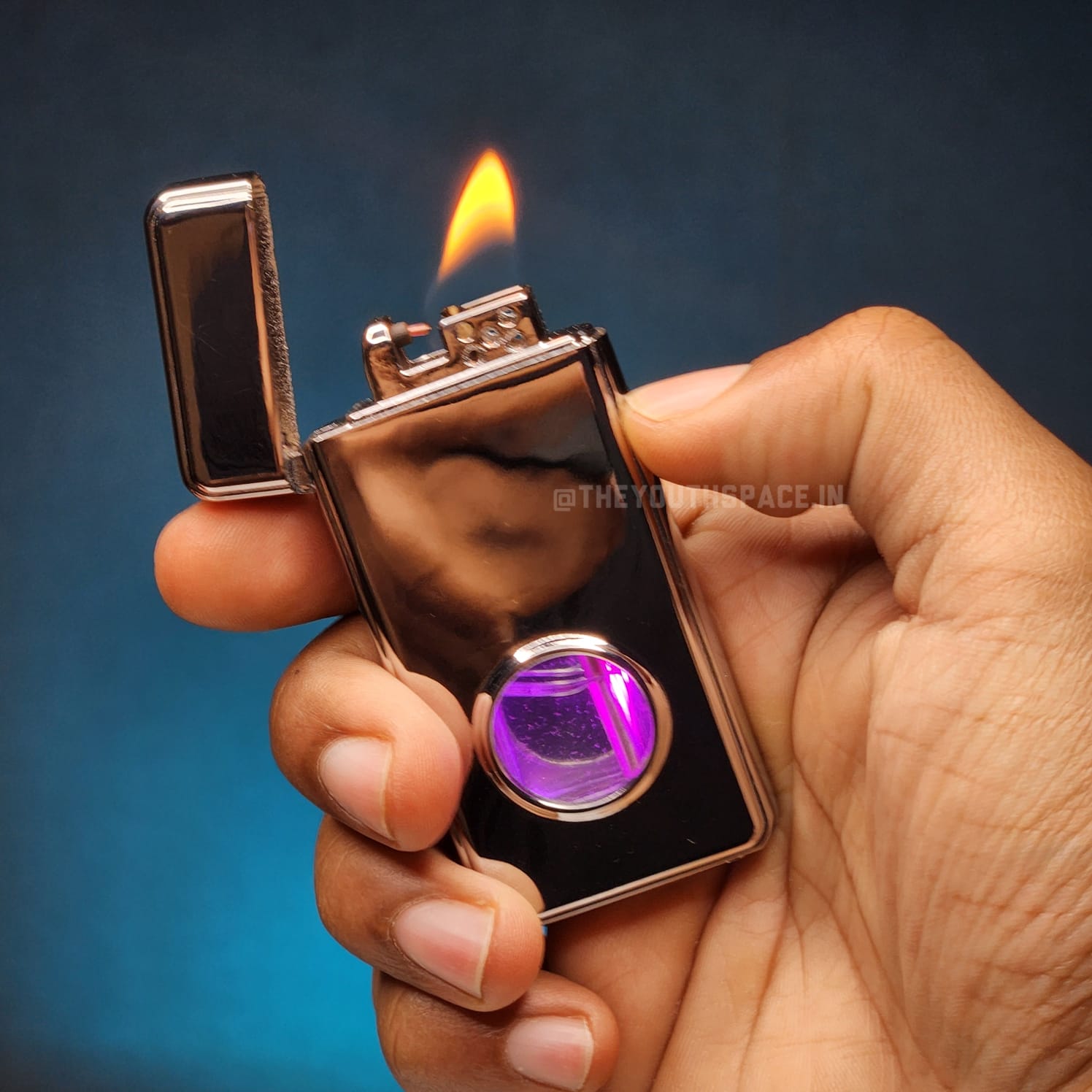 Voice Activation Automatic Electric Lighter (Metallic)